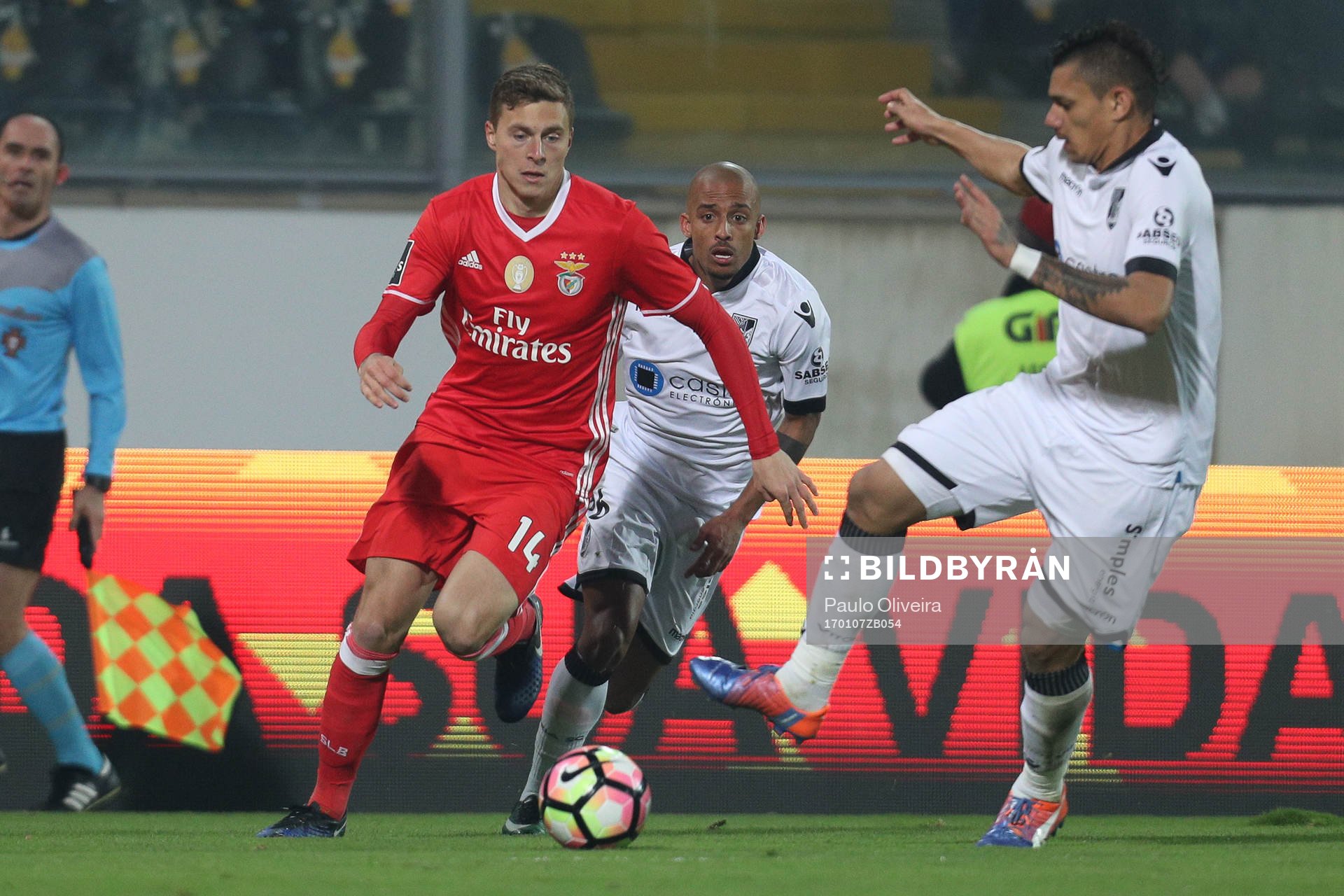 Benfica's Swedish defender Victor Nilsson Lindelöf
