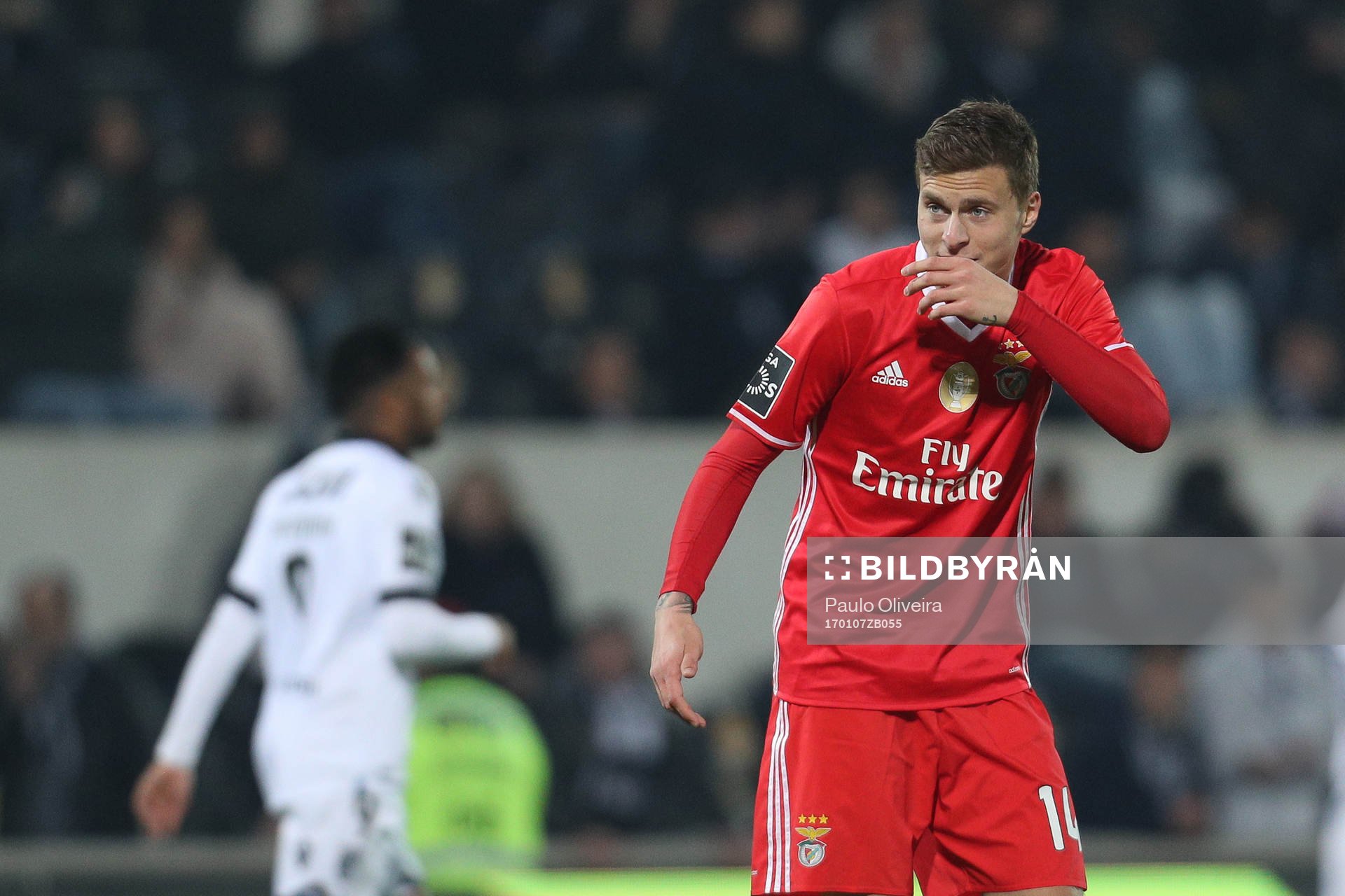 Benfica's Swedish defender Victor Nilsson Lindelöf