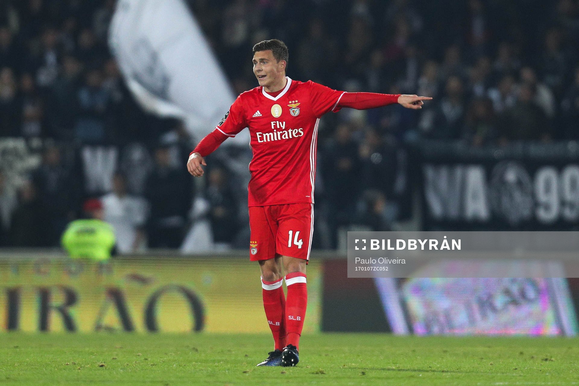 Benfica's Swedish defender Victor Nilsson Lindelöf