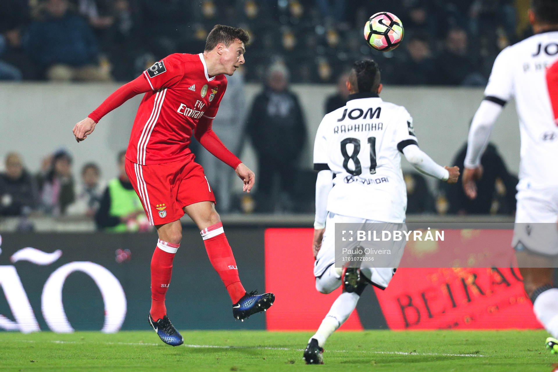 Benfica's Swedish defender Victor Nilsson Lindelöf