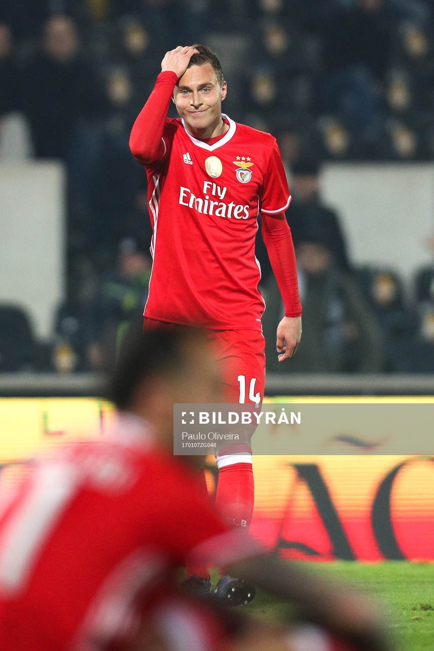 Benfica's Swedish defender Victor Nilsson Lindelöf
