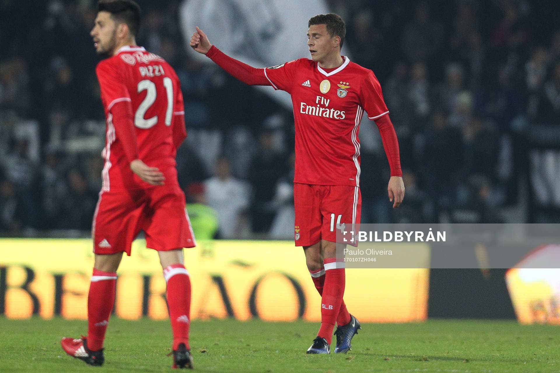 Benfica's Swedish defender Victor Nilsson Lindelöf