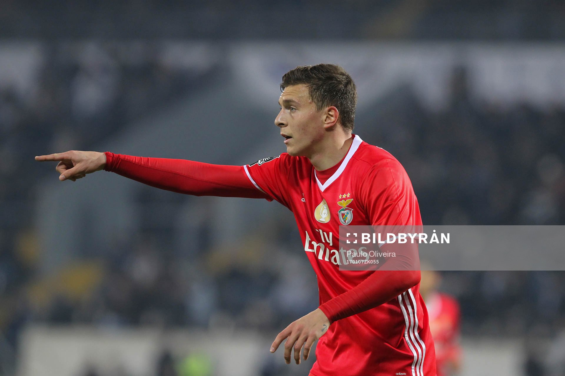 Benfica's Swedish defender Victor Nilsson Lindelöf