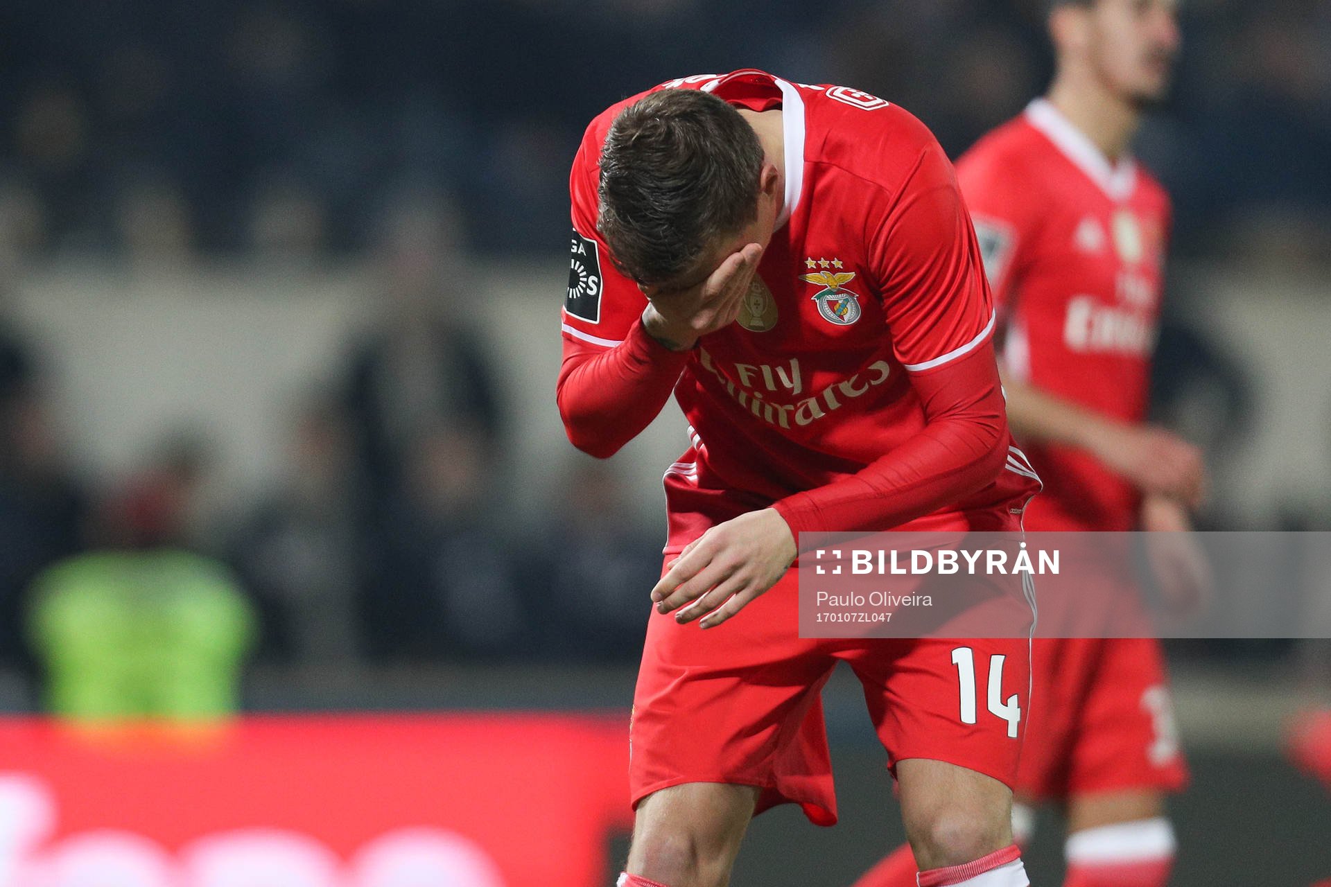 Benfica's Swedish defender Victor Nilsson Lindelöf