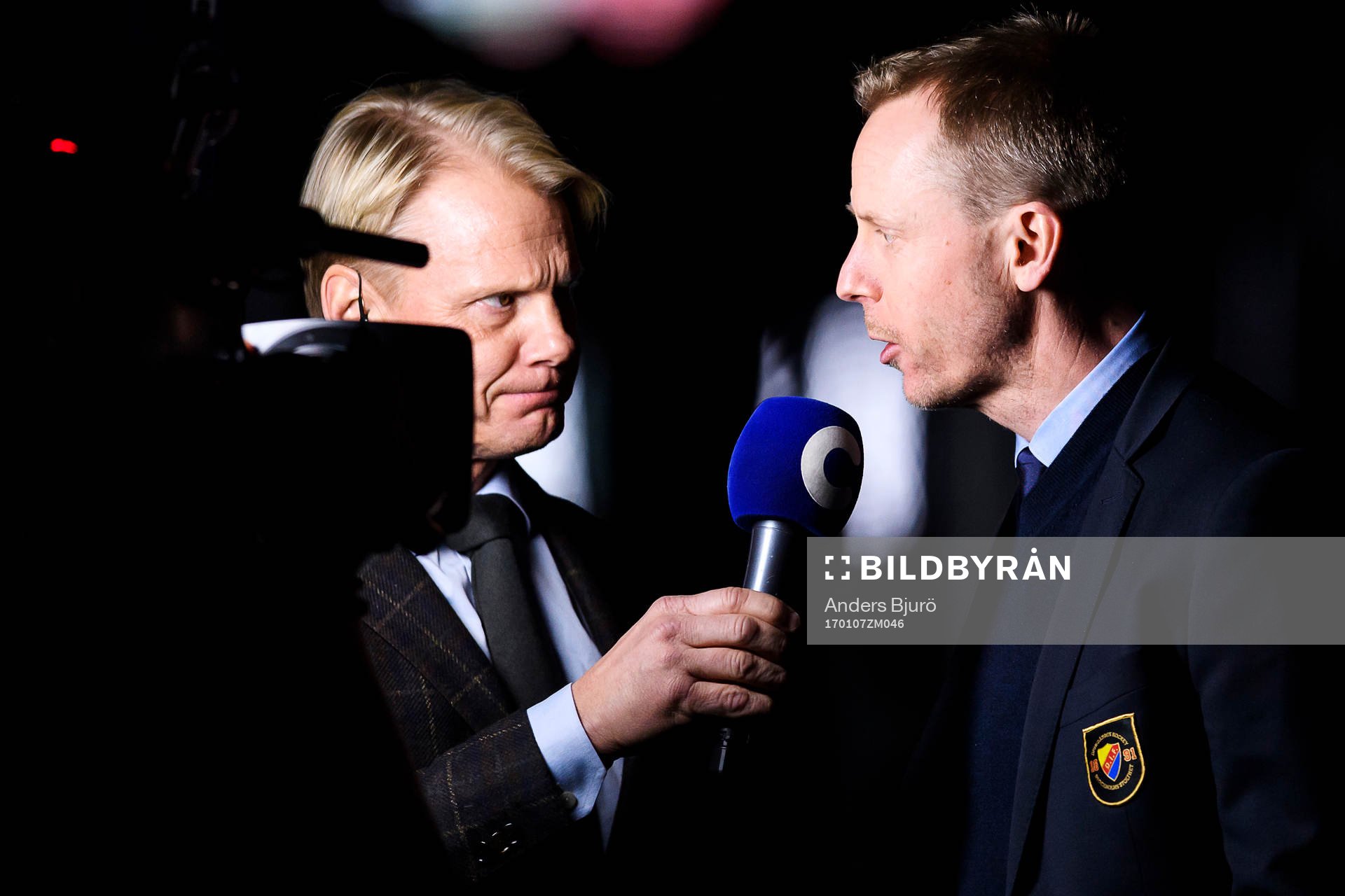 s expert Niklas Wikegård intervjuar Djurgårdens tränare