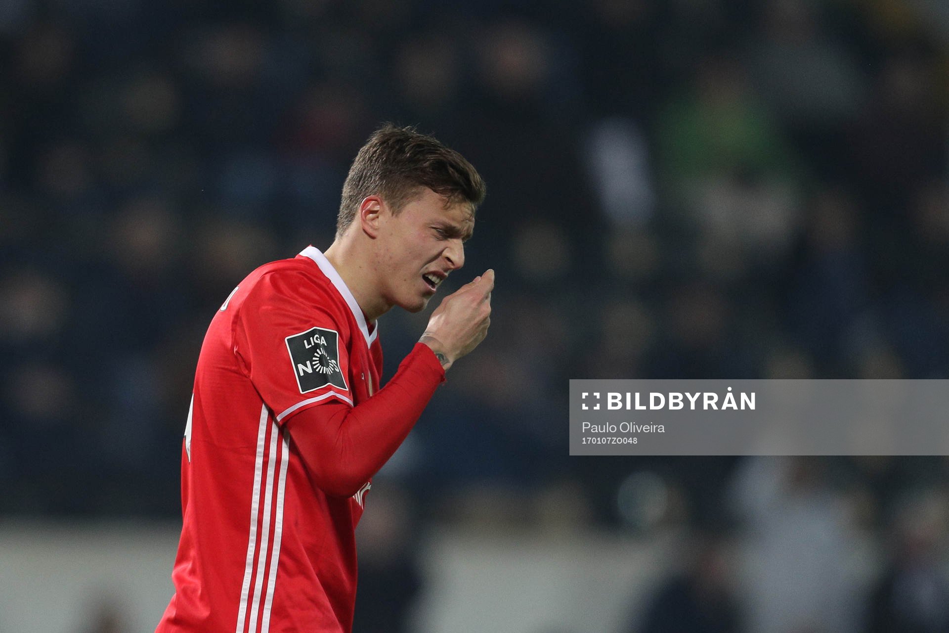 Benfica's Swedish defender Victor Nilsson Lindelöf