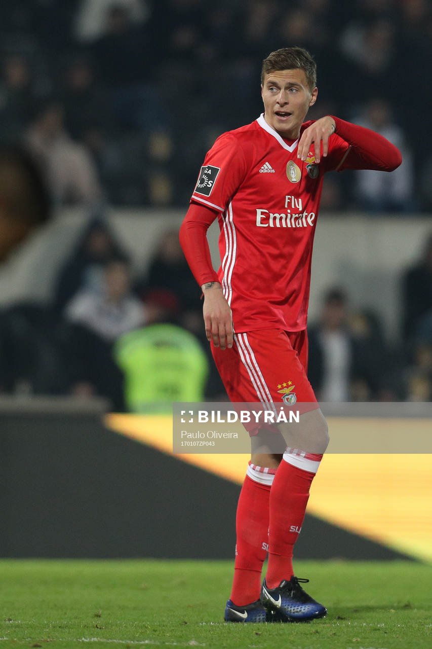 Benfica's Swedish defender Victor Nilsson Lindelöf
