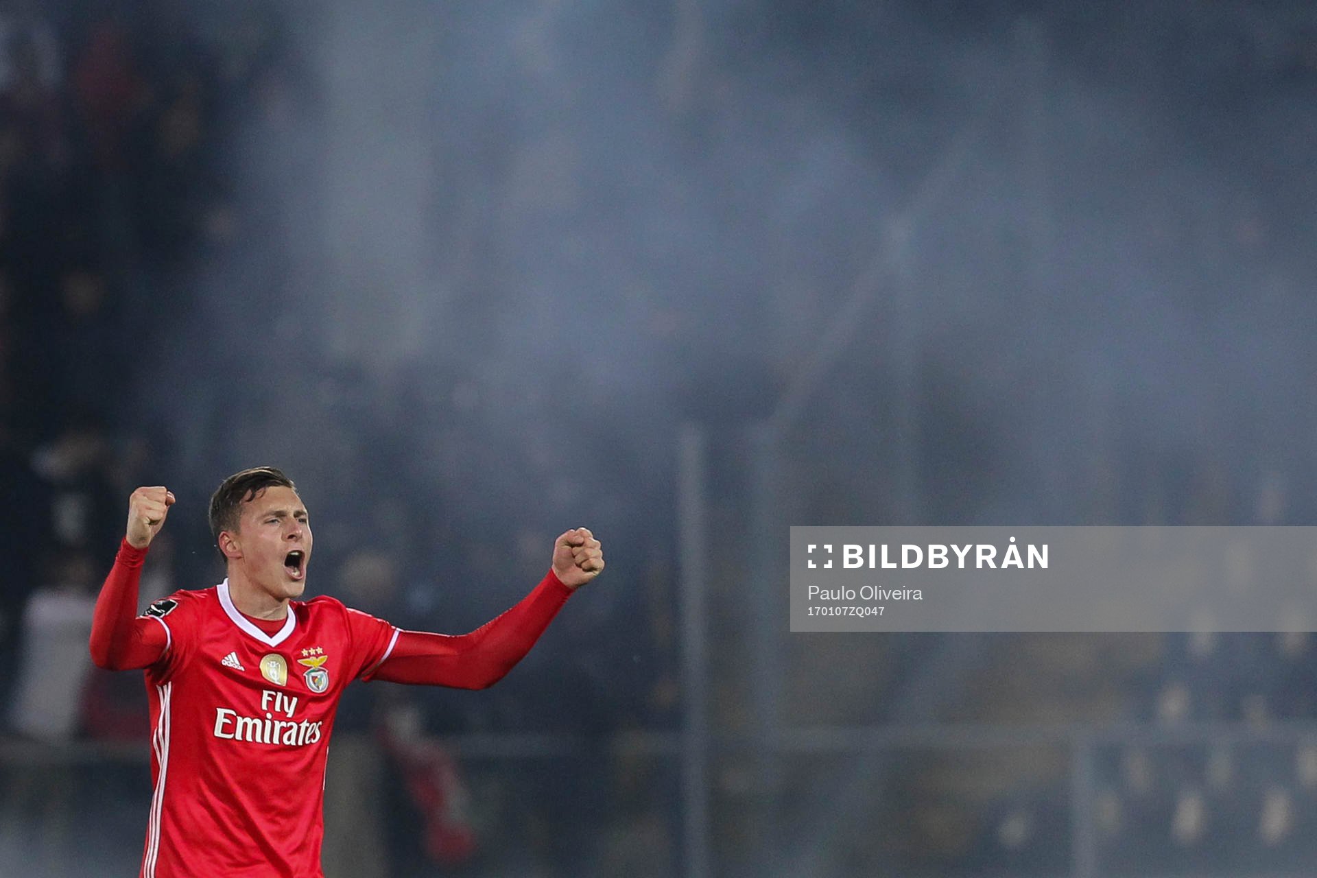 Benfica's Swedish defender Victor Nilsson Lindelöf