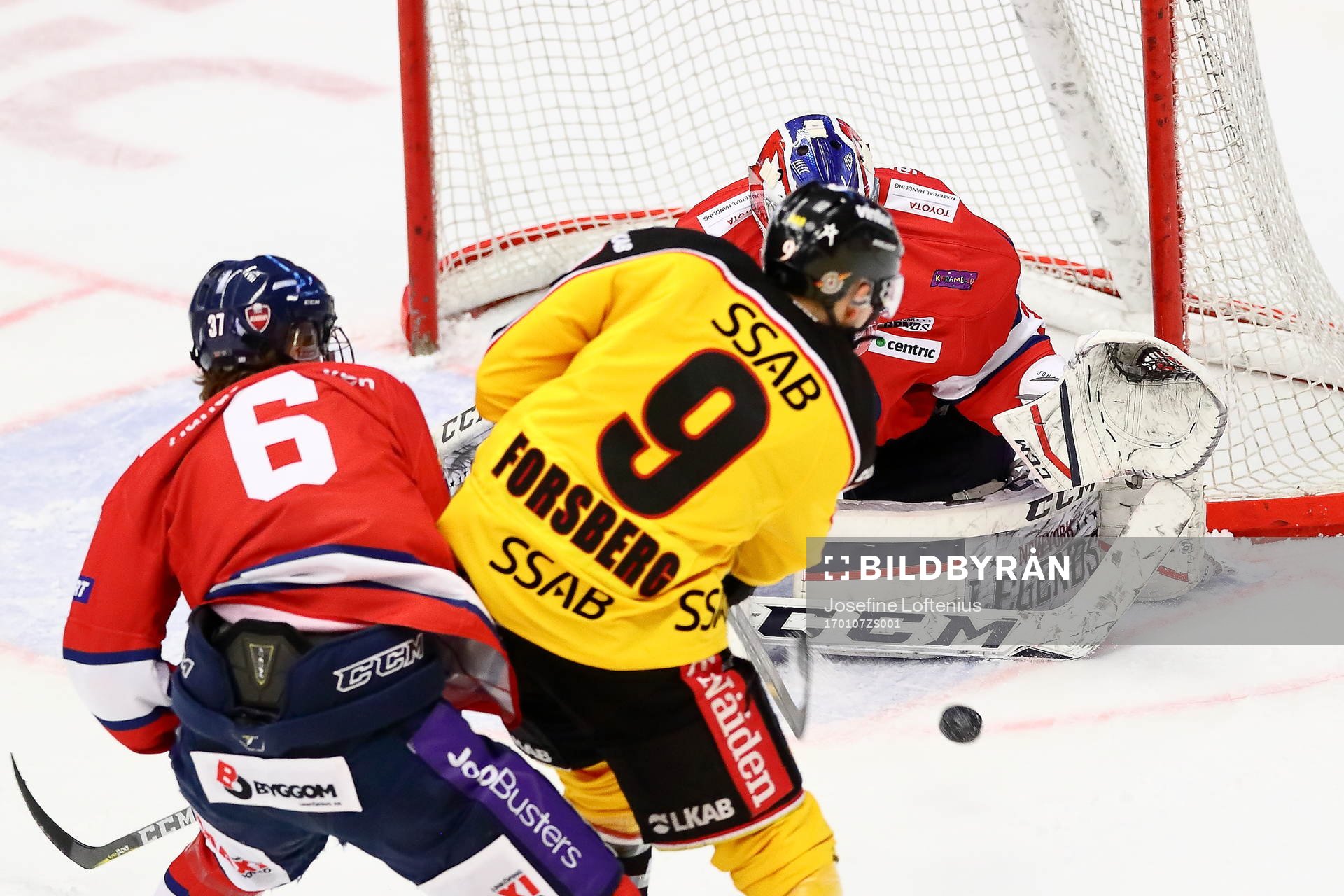 Luleås Johan Forsberg gör mål 2-1