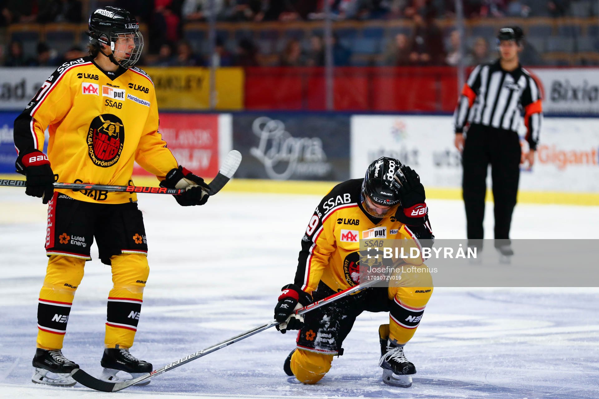 Luleås Jacob Lagacé deppar