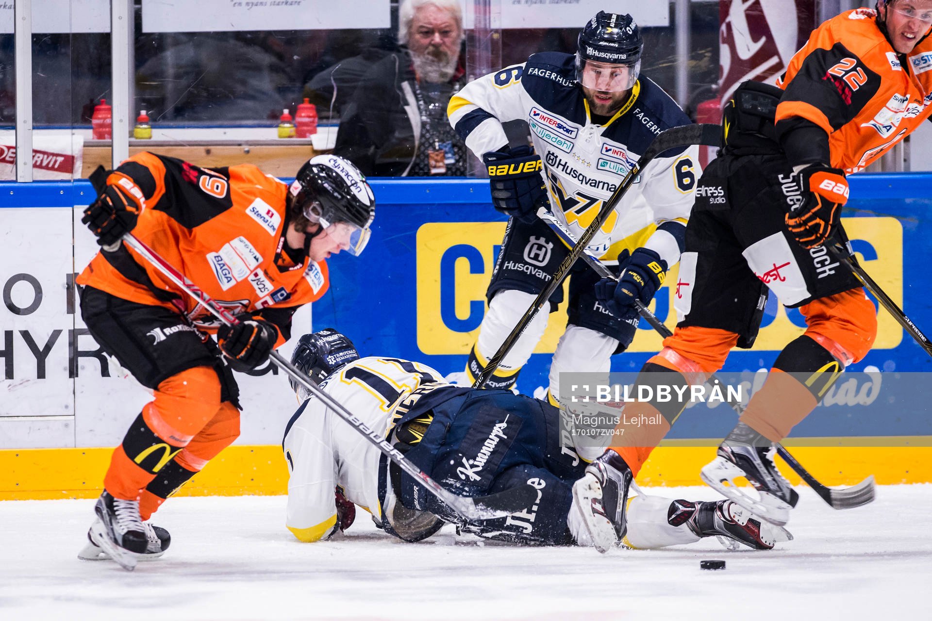 s Simon Önerud, Christoffer Persson och Karlskronas