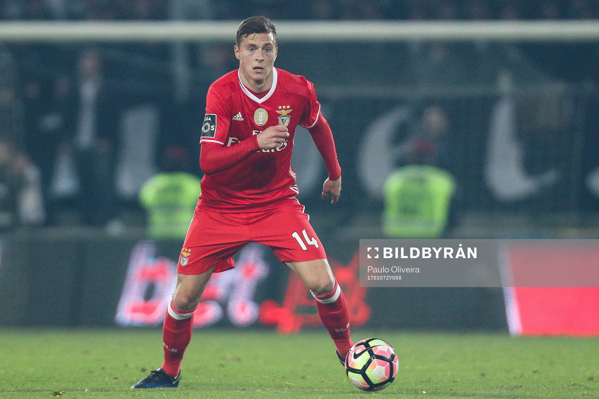 Benfica's Swedish defender Victor Nilsson Lindelöf