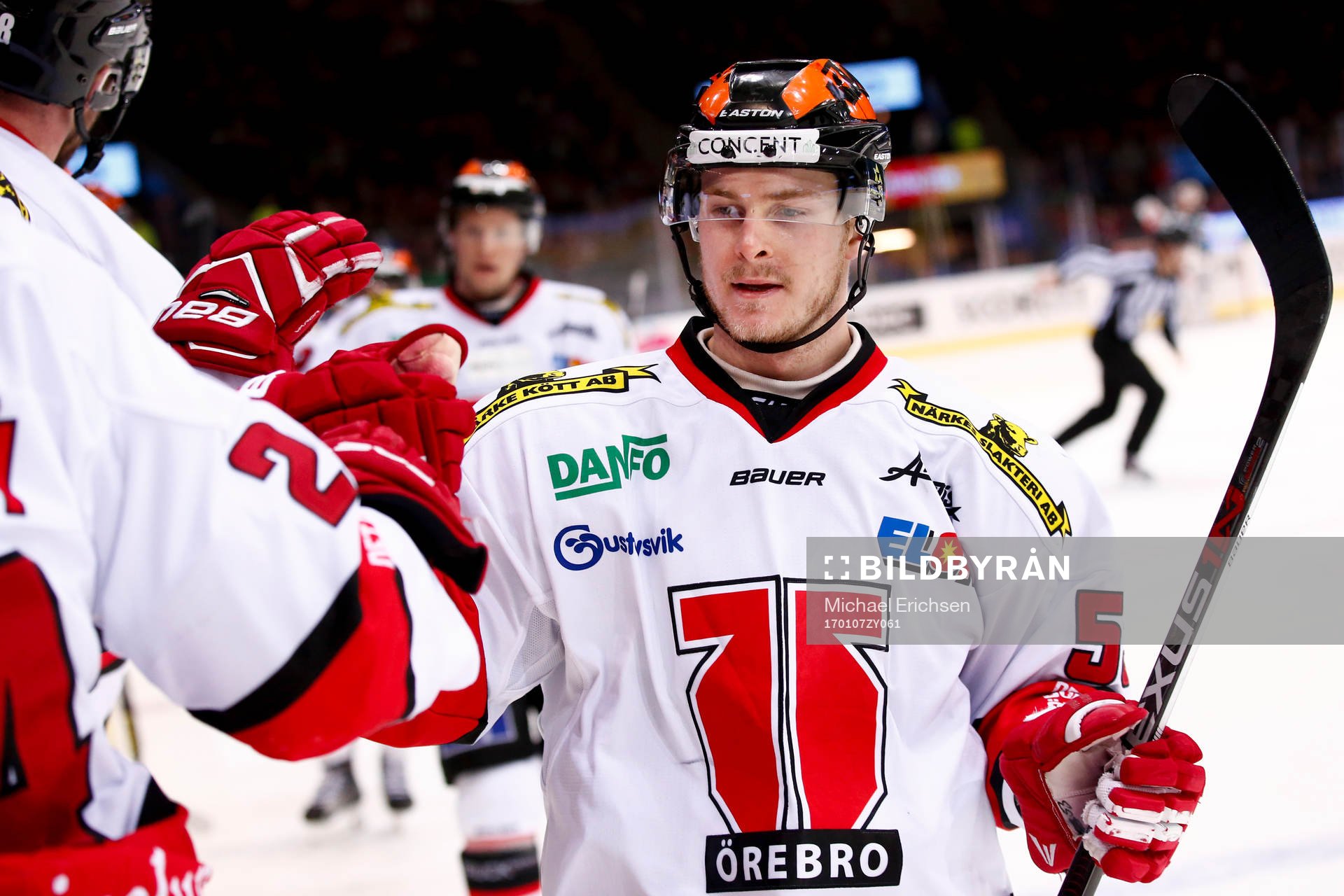 Örebros Bobbo Petersson jublar