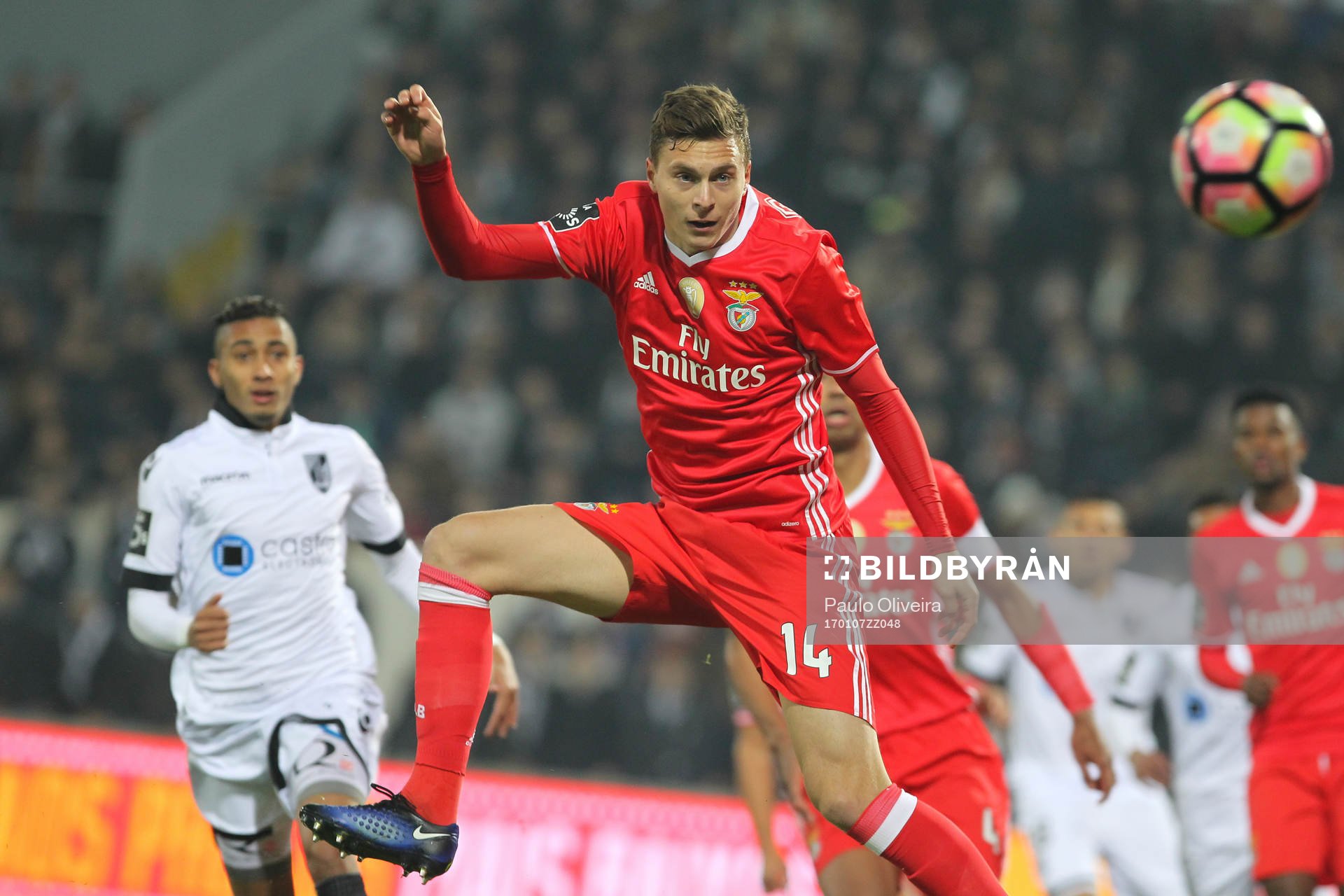 Benfica's Swedish defender Victor Nilsson Lindelöf