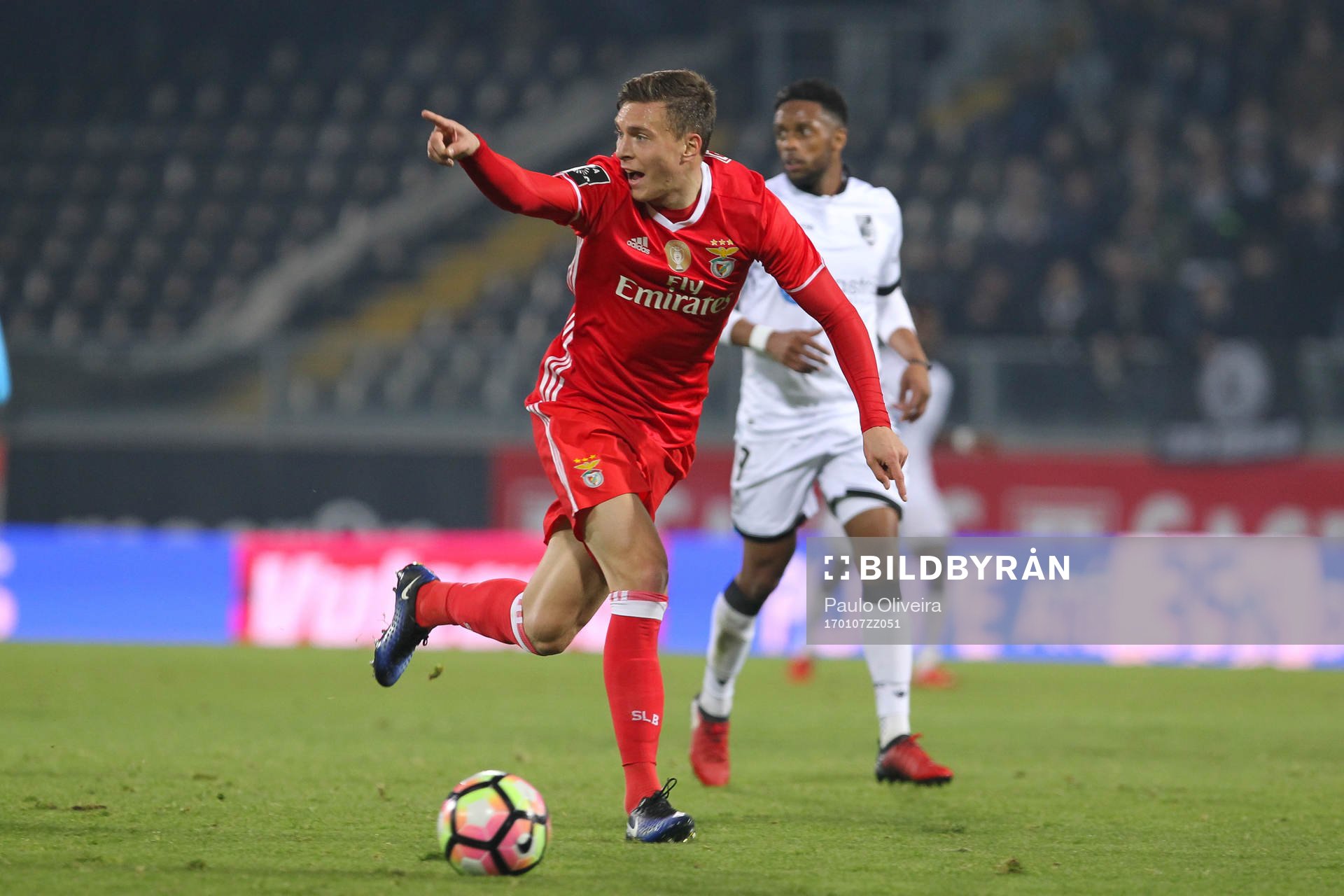 Benfica's Swedish defender Victor Nilsson Lindelöf