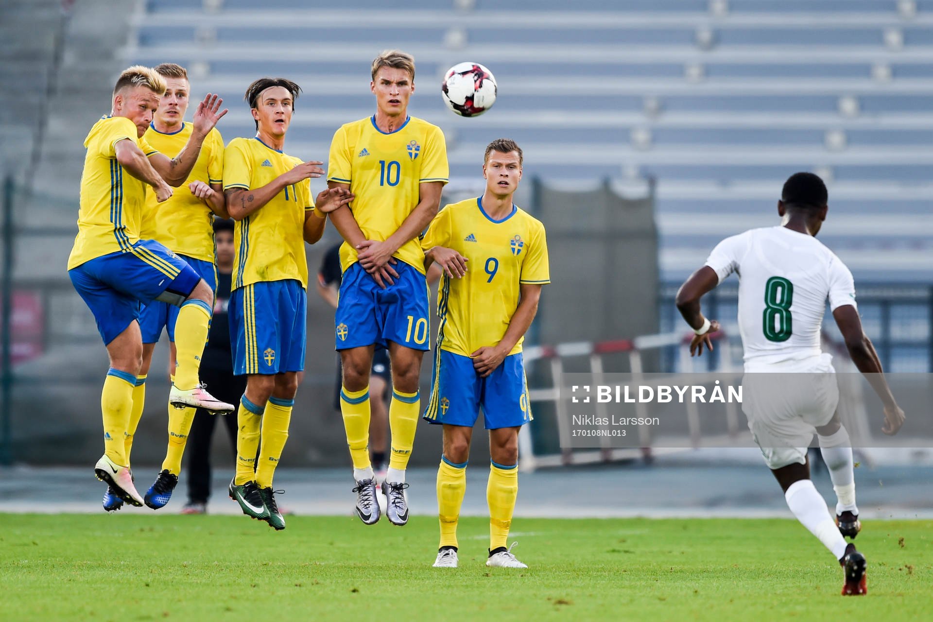 Sveriges Niklas Bärkroth, Per Frick, Kristoffer Olsson,