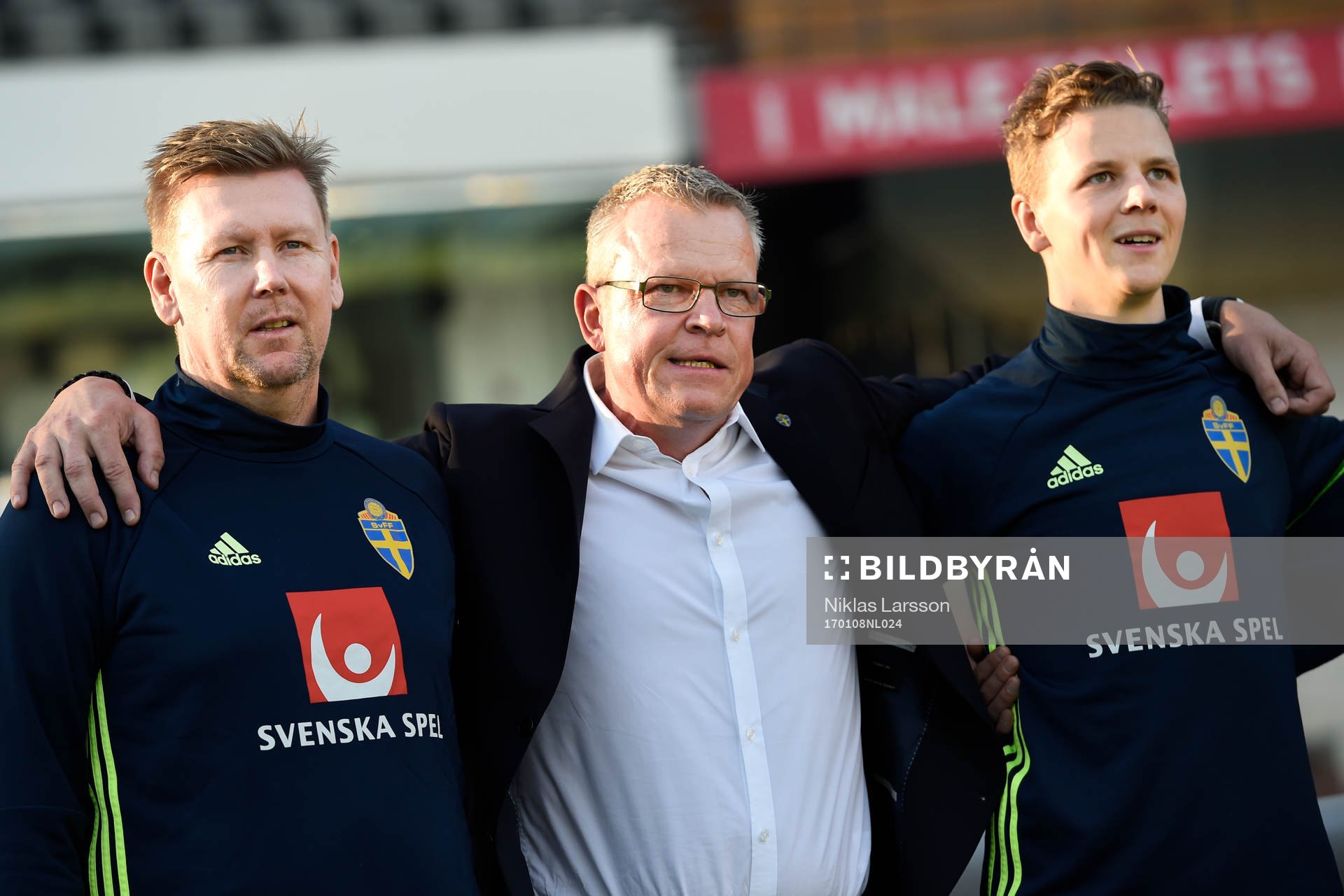 Sveriges assisterande tränare Peter Wettergren,