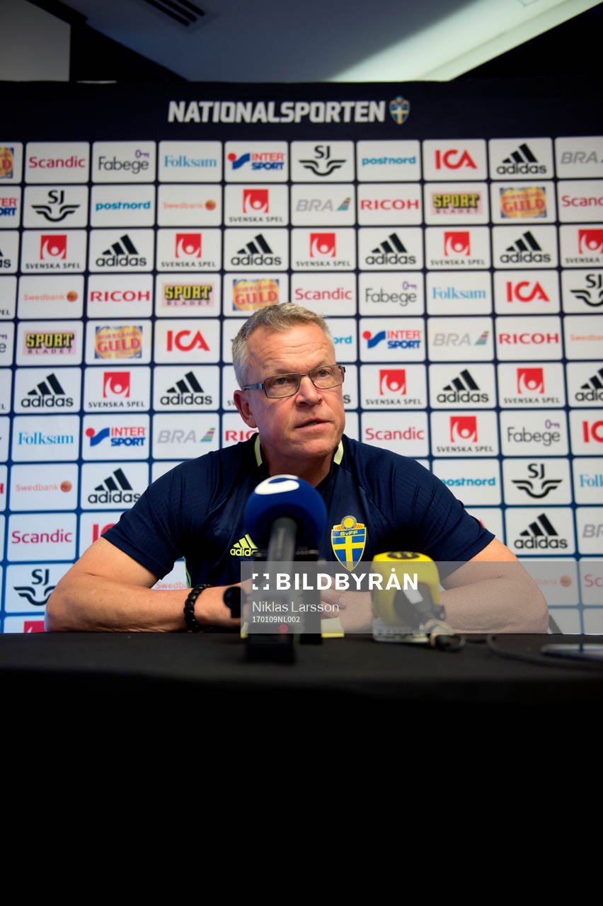 Sveriges förbundskapten Janne Andersson