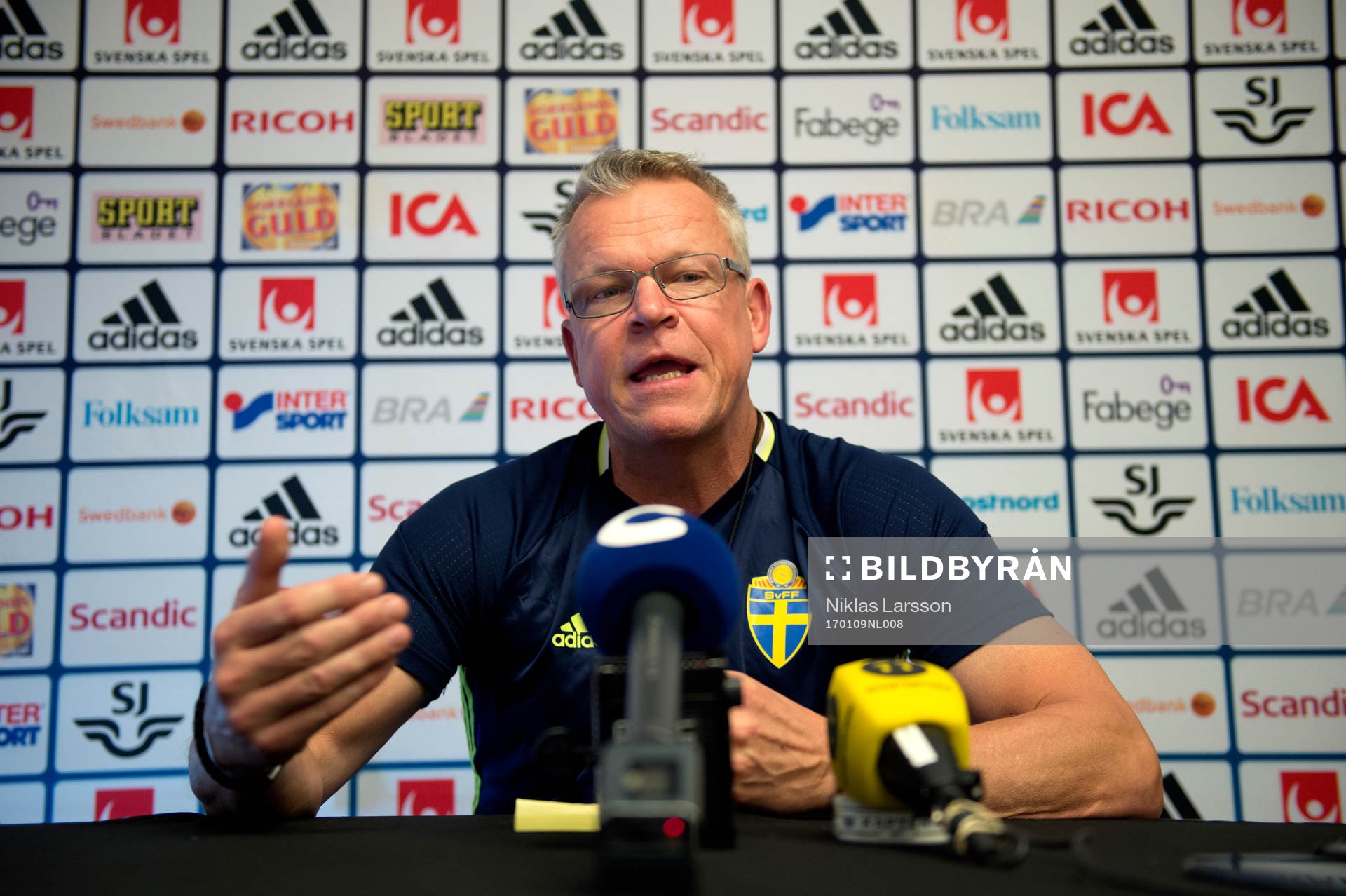 Sveriges förbundskapten Janne Andersson