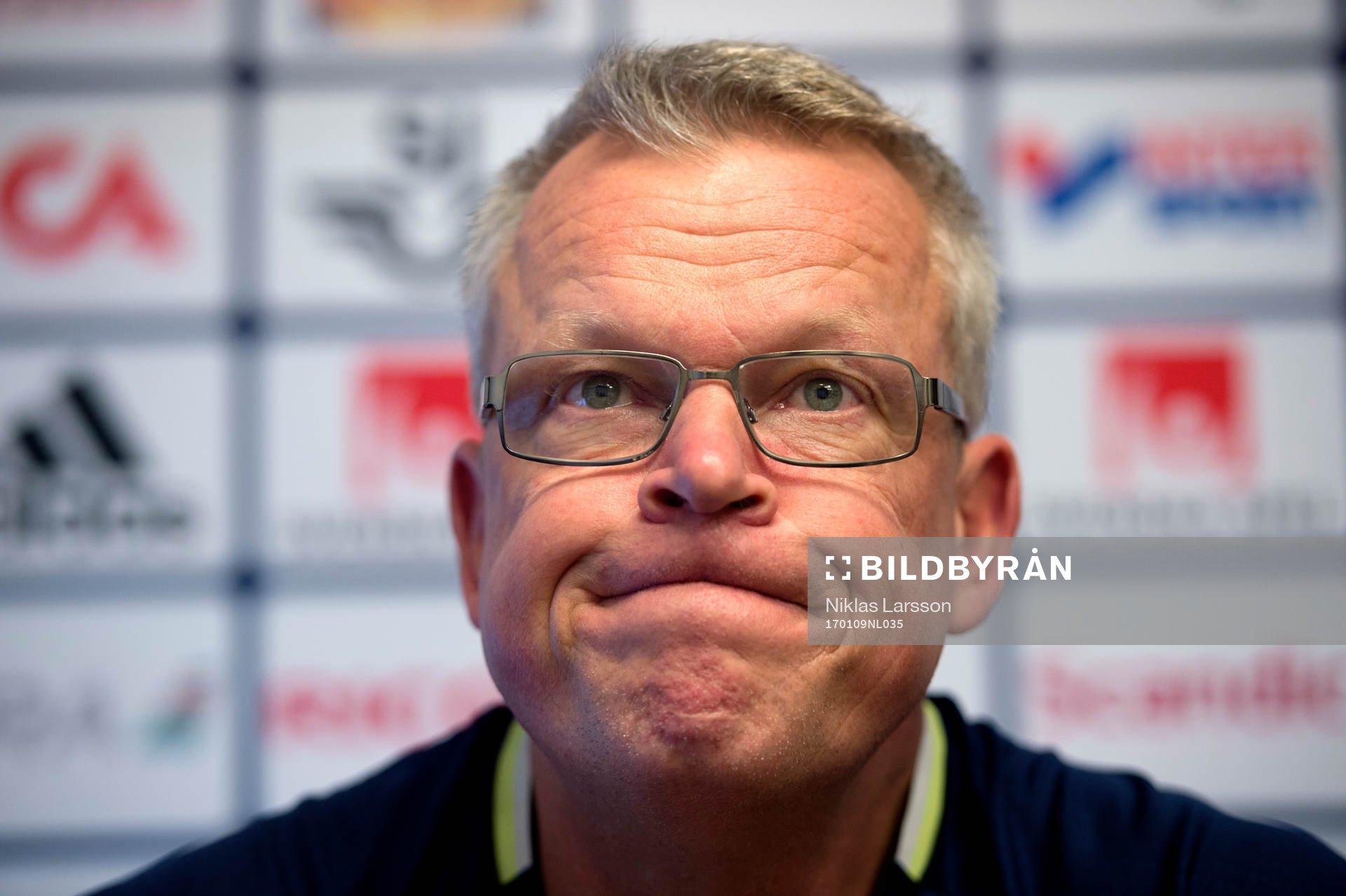 Sveriges förbundskapten Janne Andersson