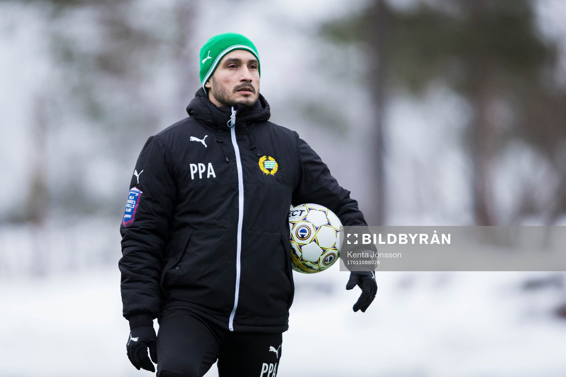 Hammarbys assisterande tränare Pablo Pinones-Arce