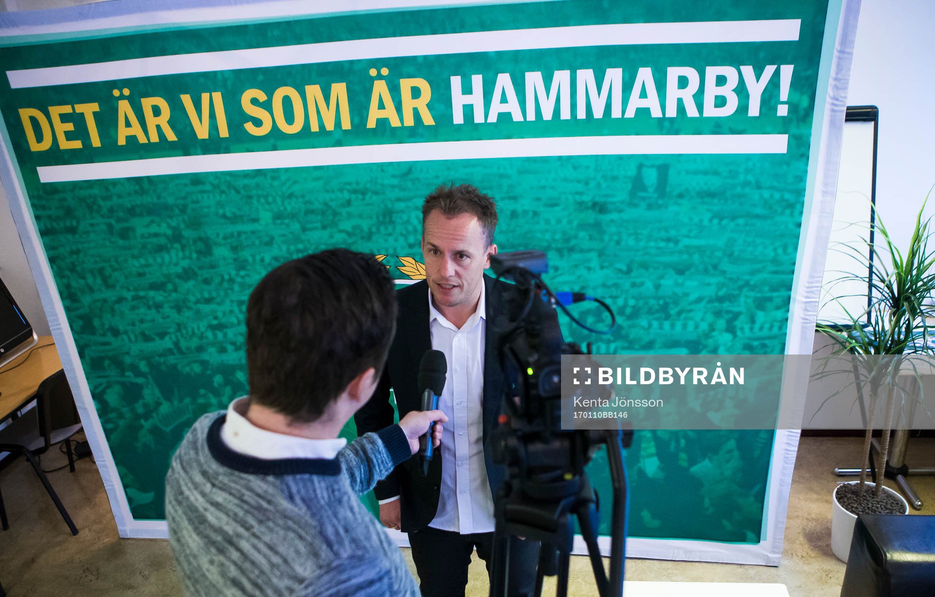 Hammarbys tränare Jakob Michelsen