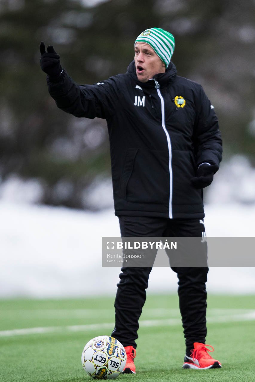 Hammarbys tränare Jakob Michelsen