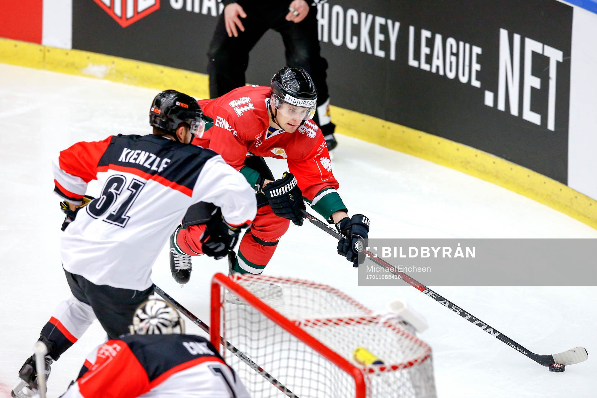 Frölundas Nicklas Lasu och Fribourg-Gottérons Lorenz