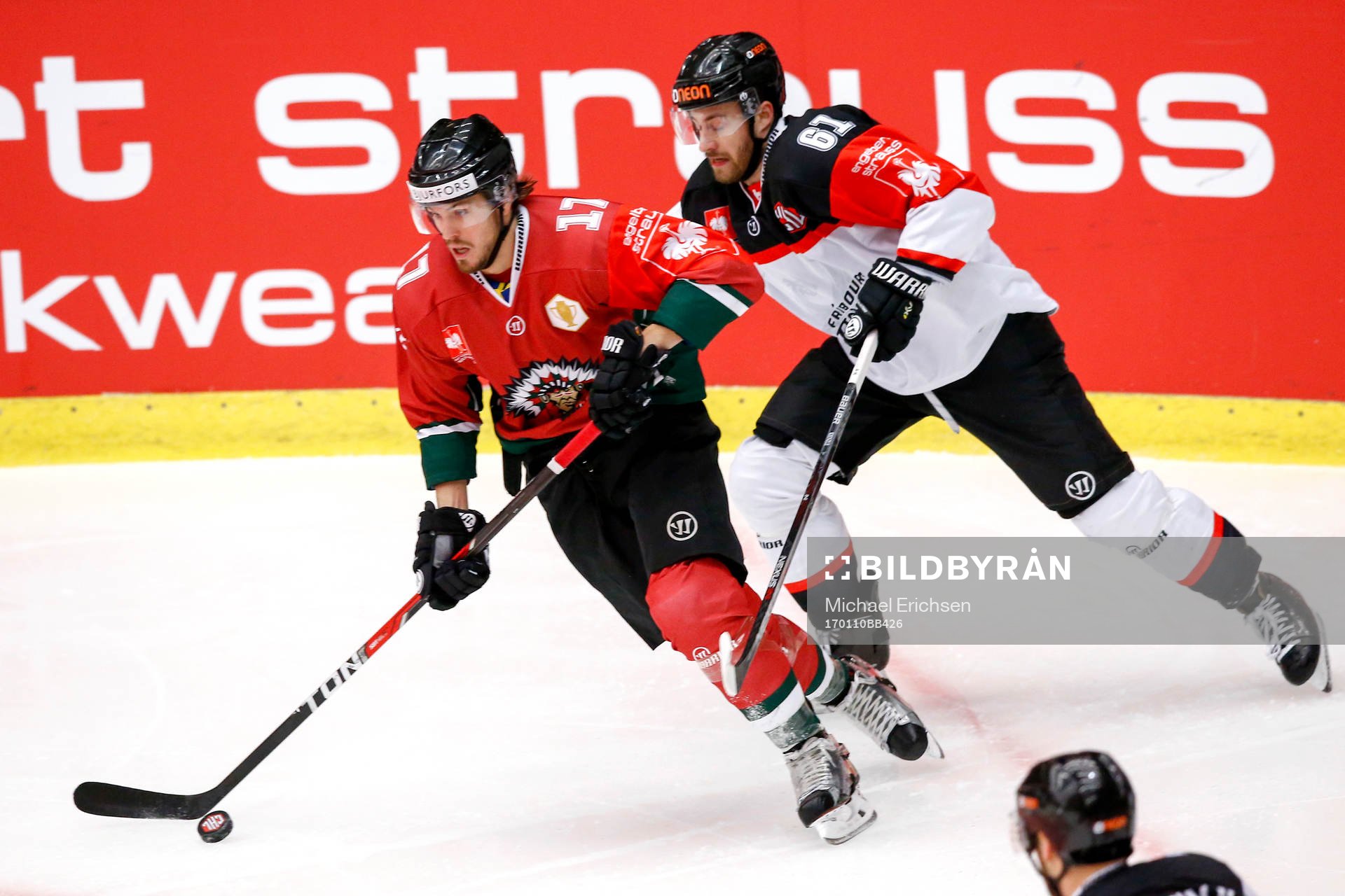 Frölundas Sebastian Stålberg och Fribourg-Gottérons