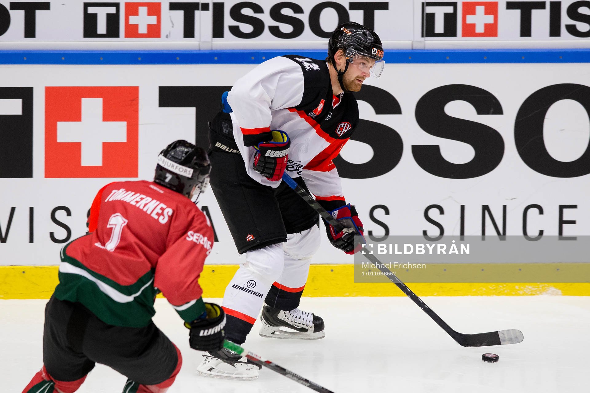 Fribourg-Gottérons Mattias Ritola tappar pucken till