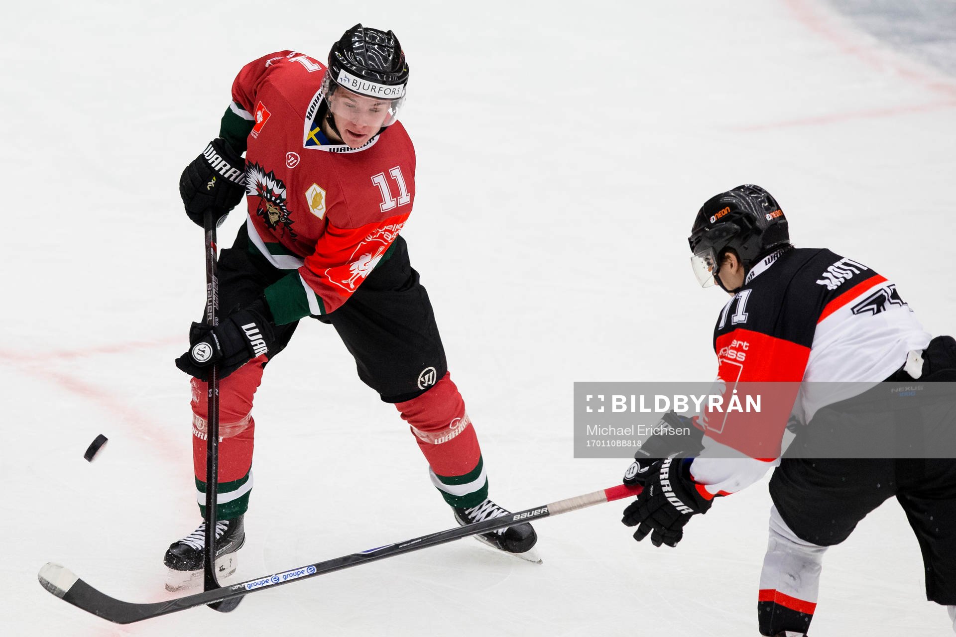 Frölundas Victor Olofsson mot Fribourg-Gottérons Roman