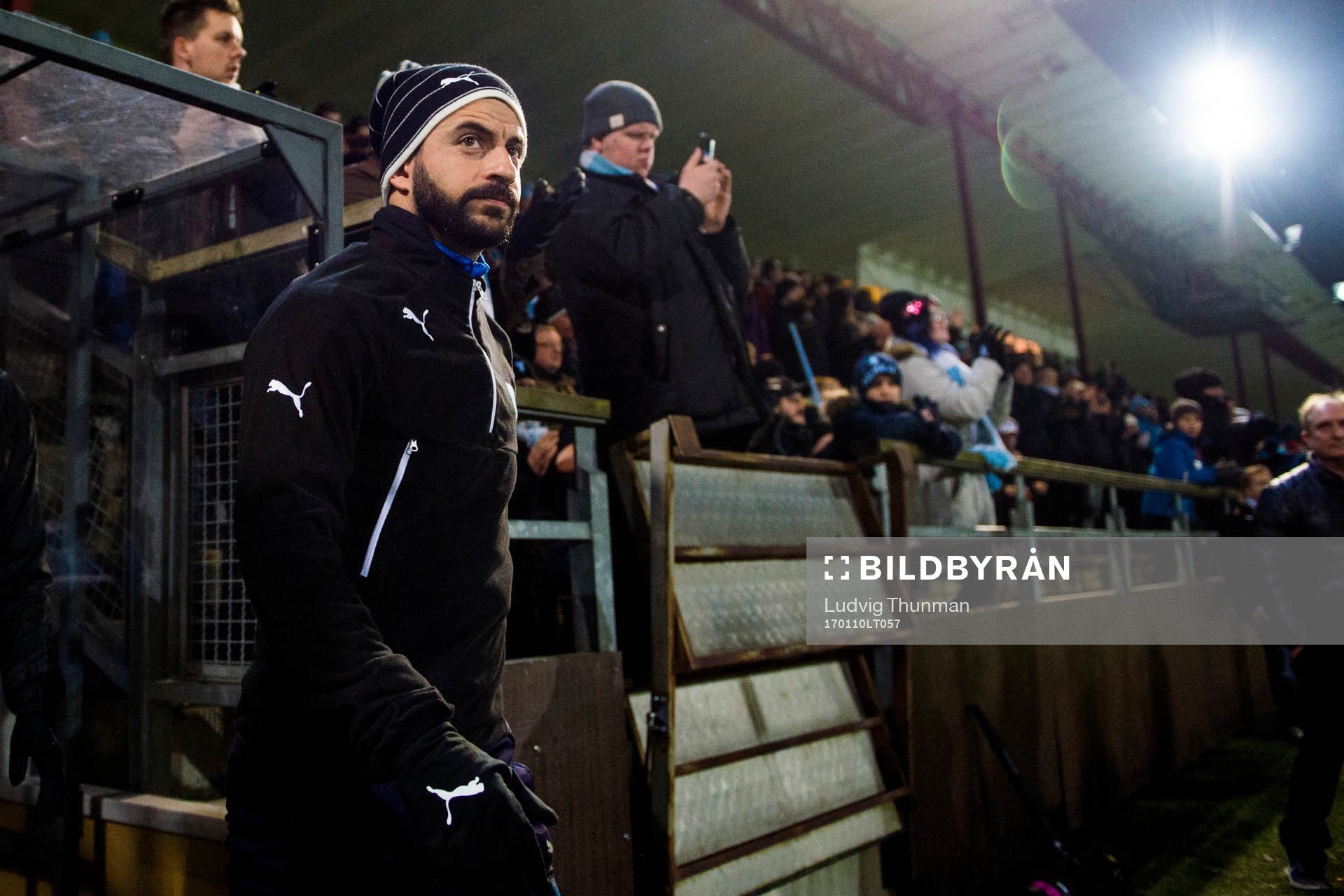 Malmö FFs Behrang Safari kommer ut till årets första