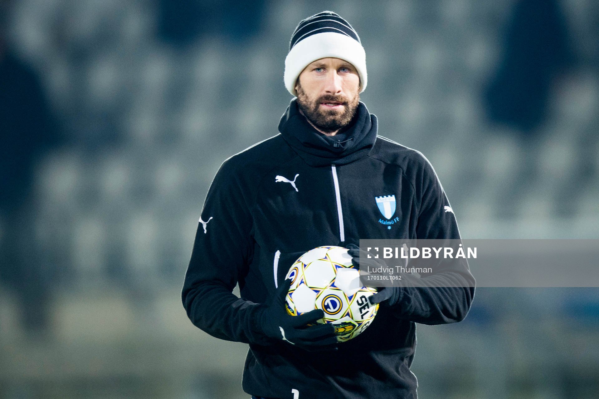 Malmö FFs målvakt Johan Wiland