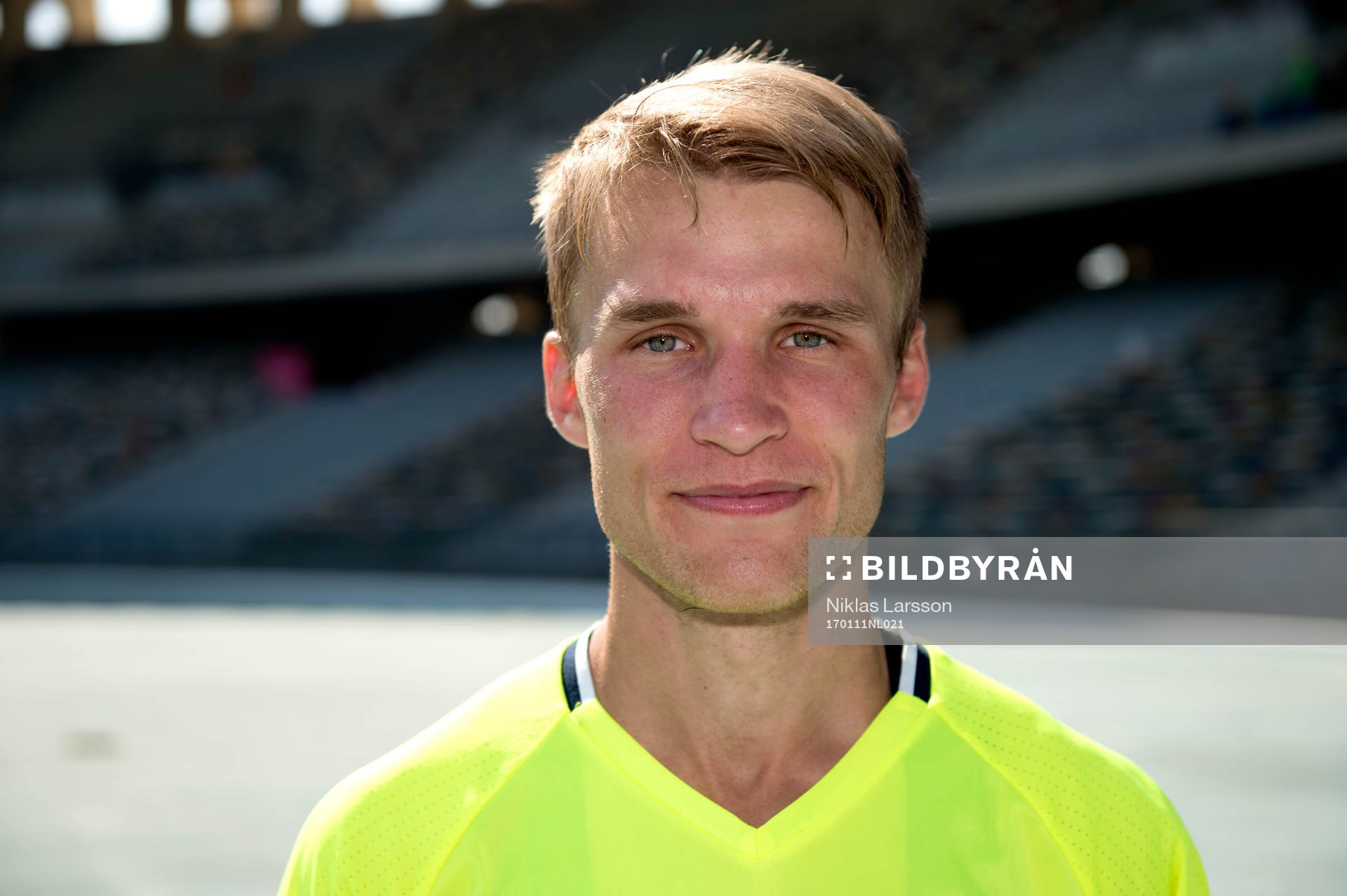 Sveriges Sebastian Andersson under en träning på det svenska fotbollslandslagets januariturné den 11 januari 2017 i Abu Dhabi. 
