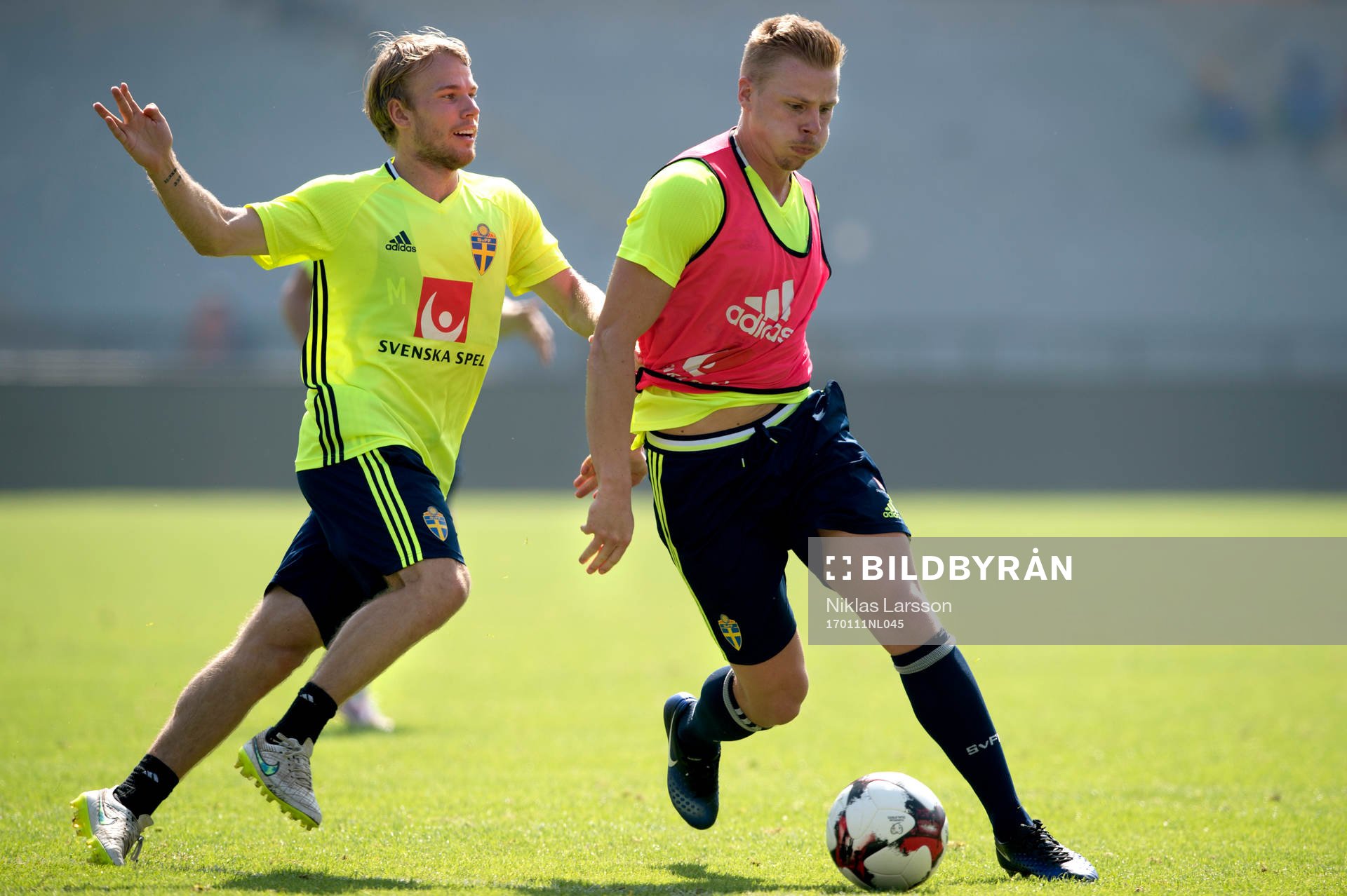 Sveriges Per Frick och Oscar Lewicki