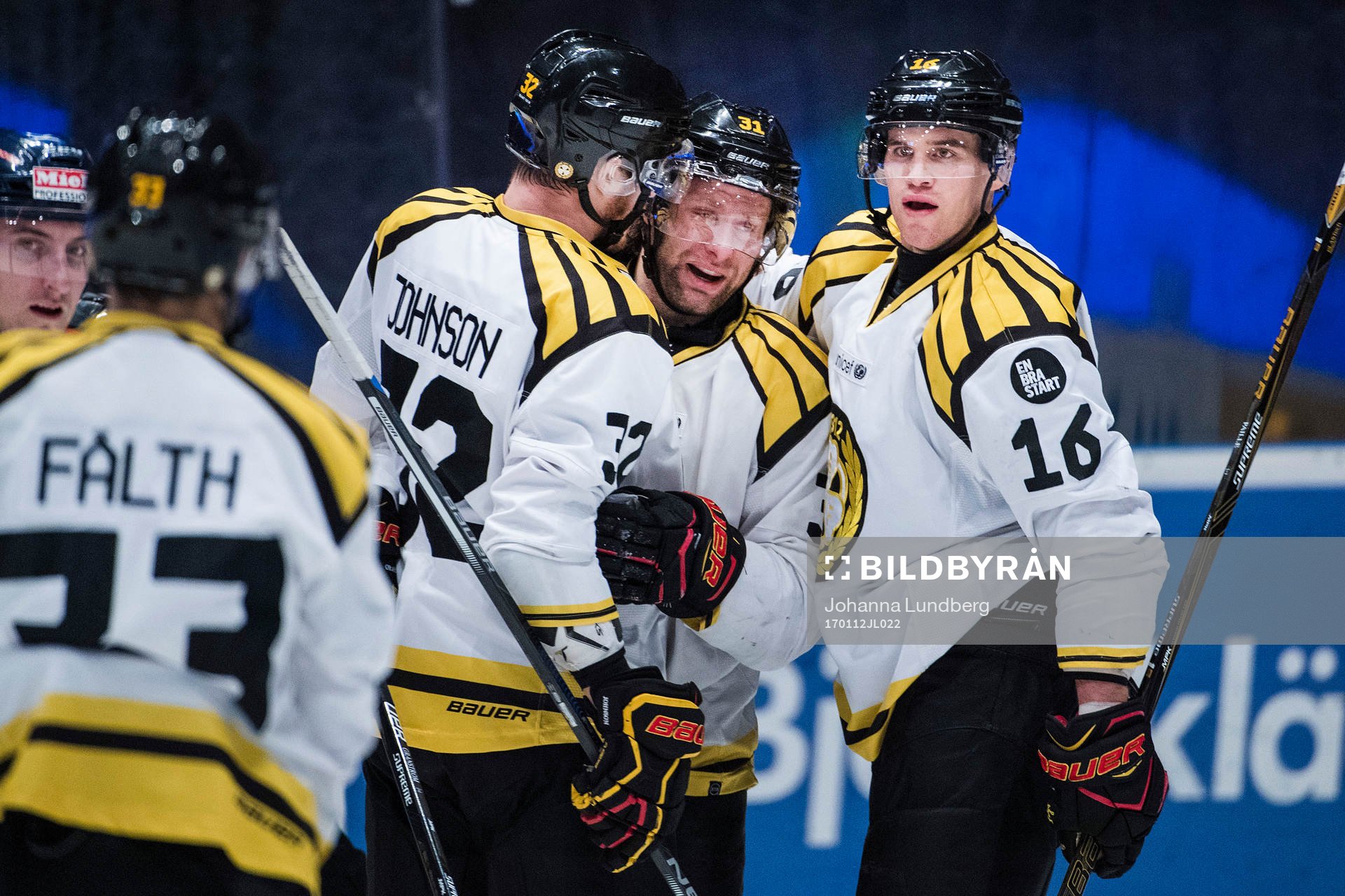 Brynäs Nick Johnson, Jonathan Granström och Daniel Paille