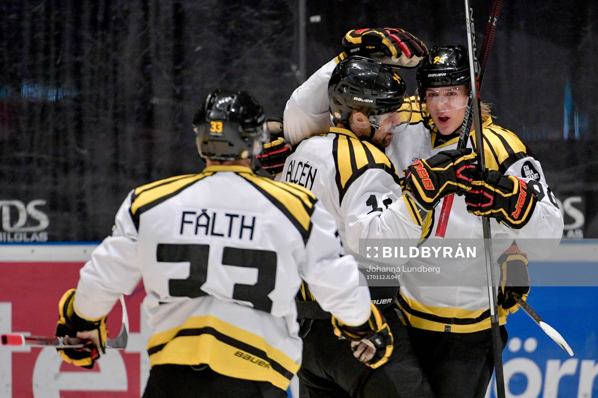 Brynäs Johan Alcén jublar
