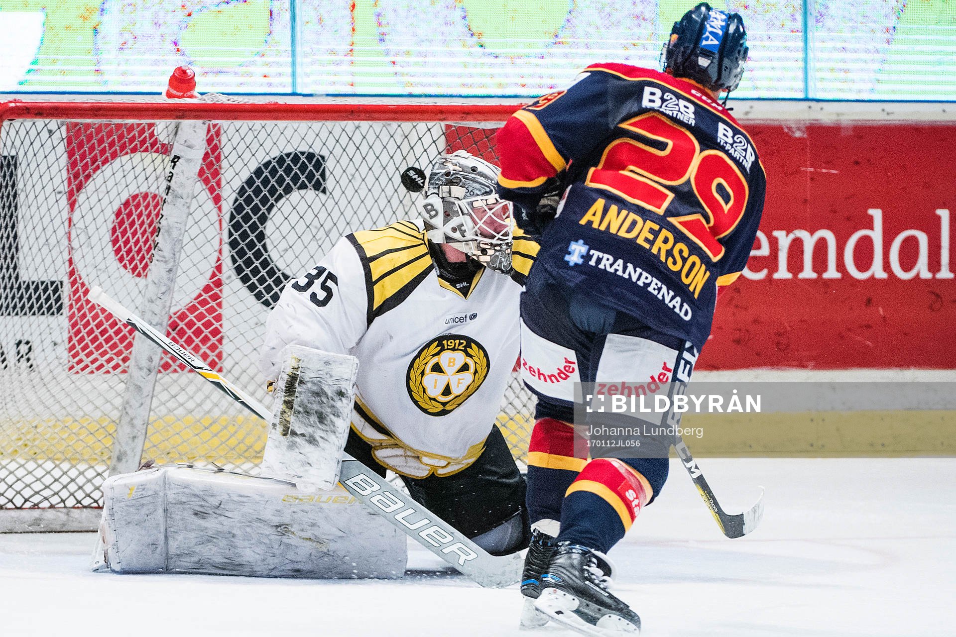 Djurgårdens Matt Anderson med