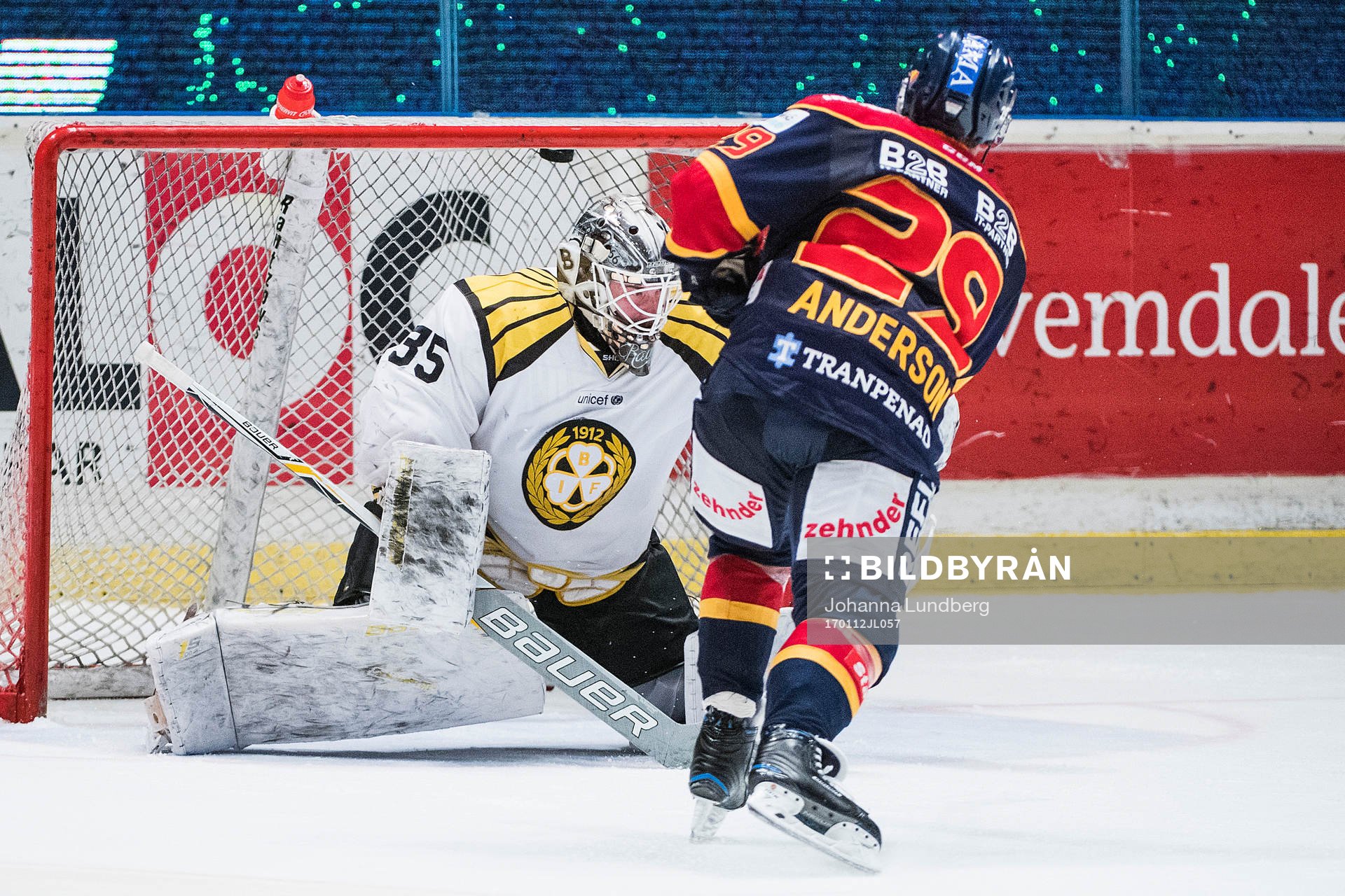 Djurgårdens Matt Anderson med
