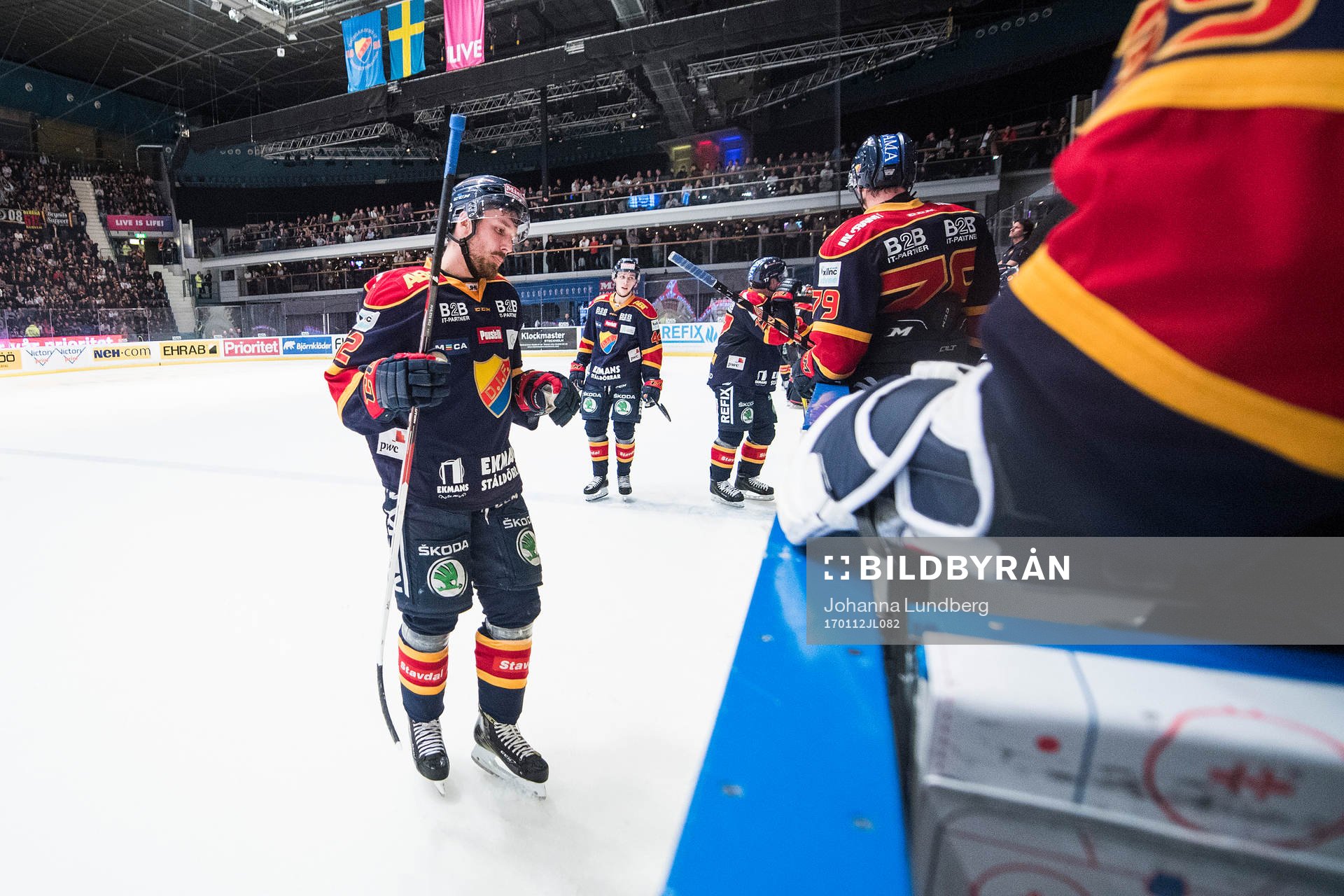 Djurgårdens Mikael Ahlén deppar