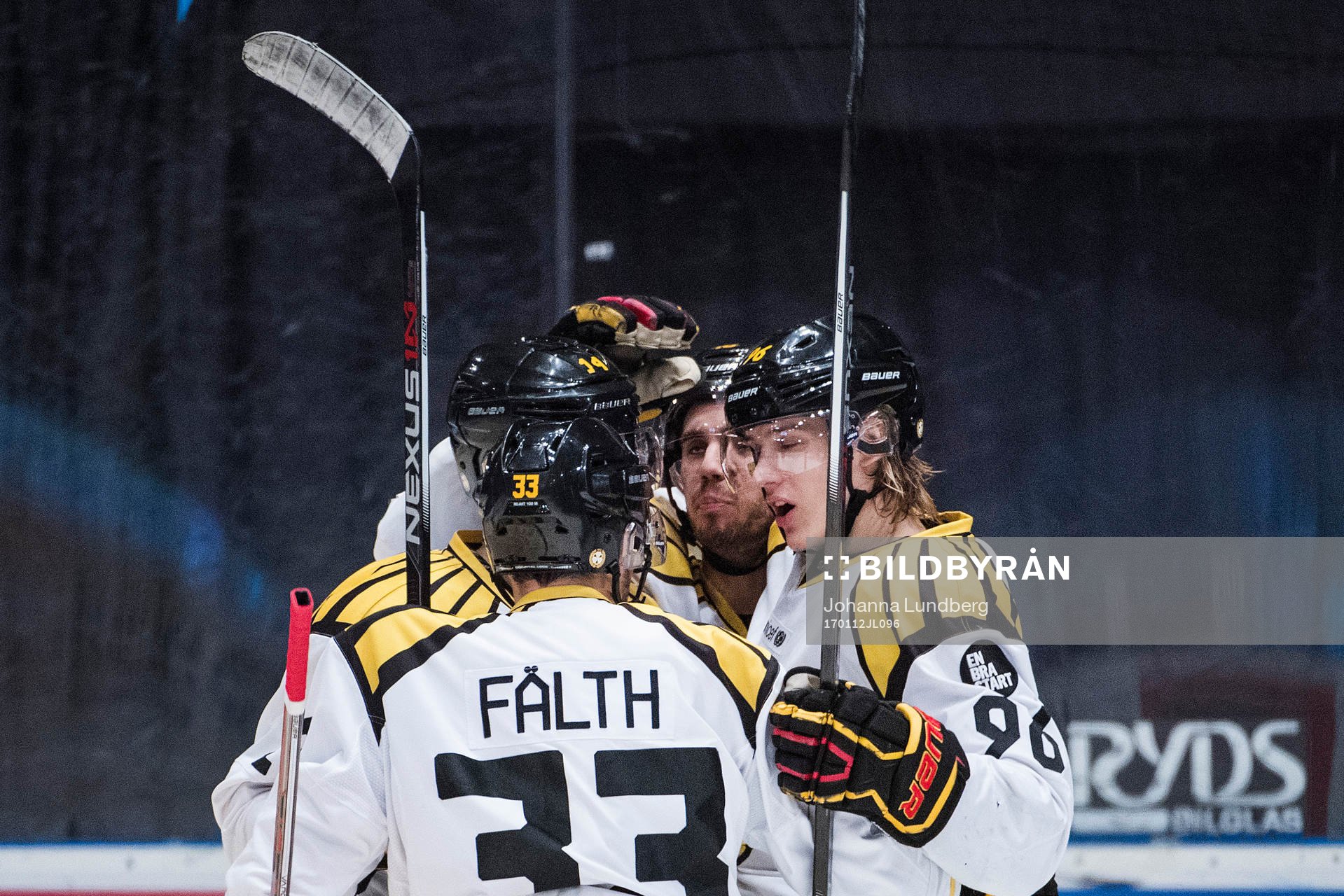 Brynäs Johan Alcén, Elias Fälth   och Oskar Lindblom