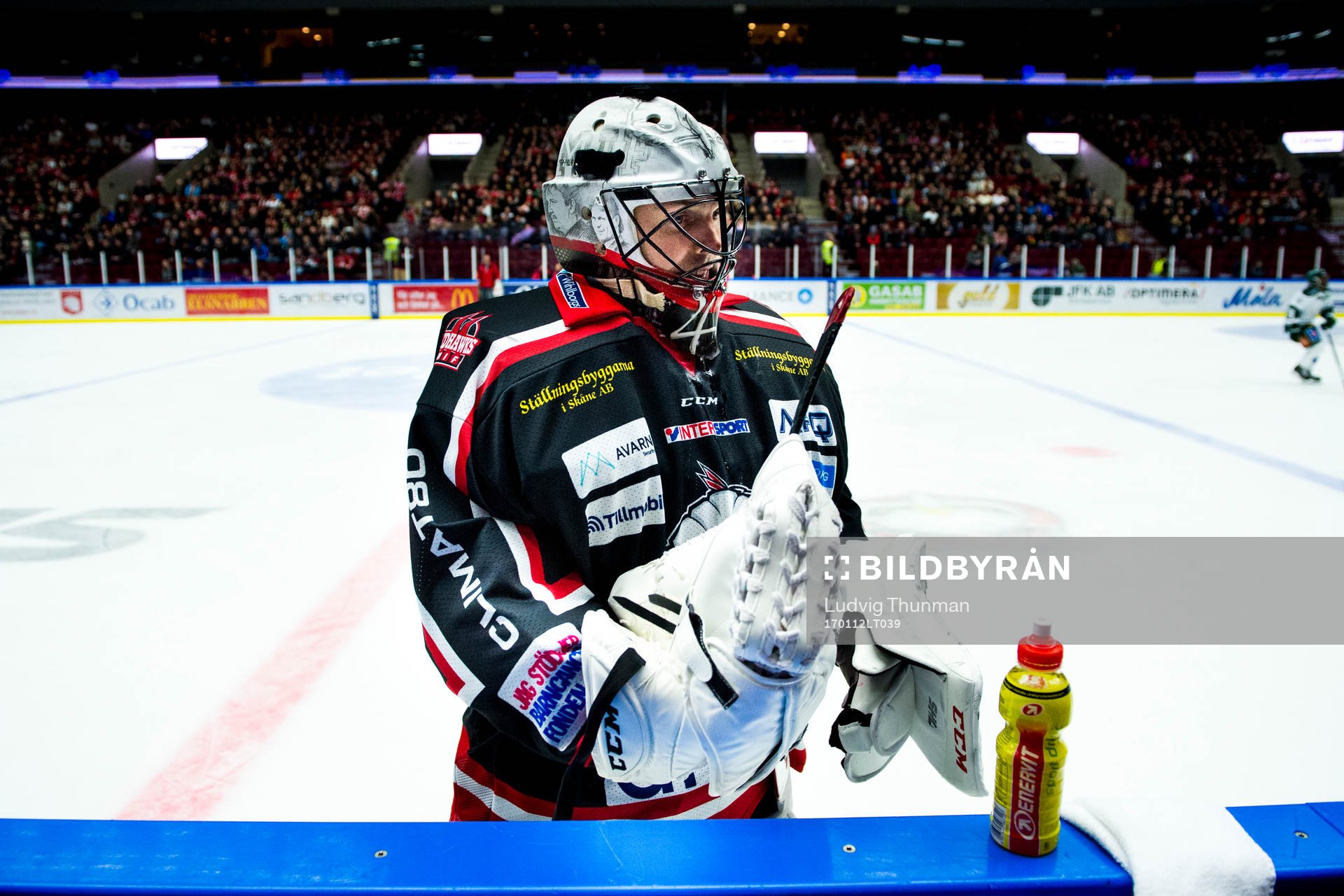 Malmö Redhawks målvakt Cristopher Nihlstorp