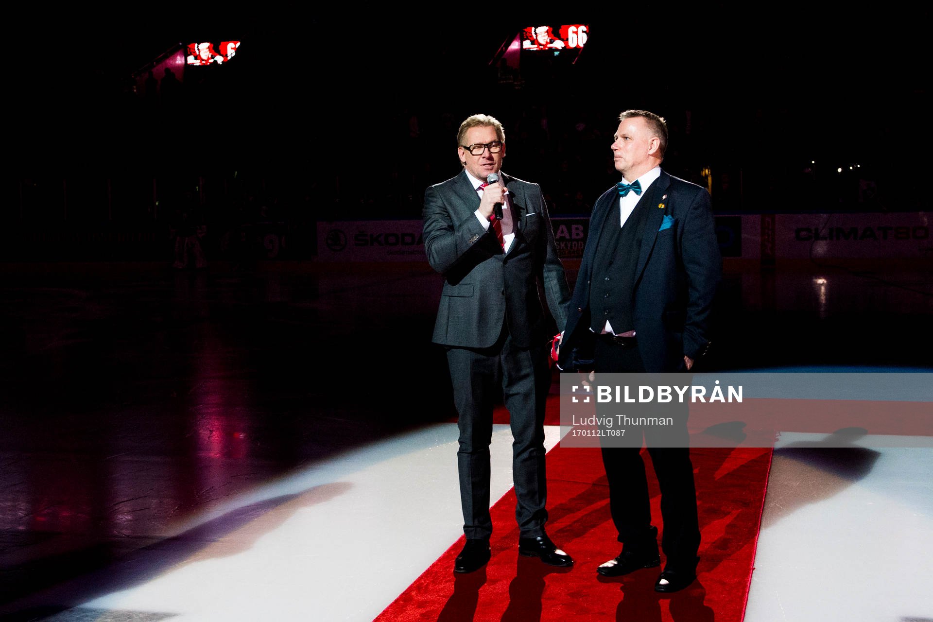 Malmö Redhawks VD och Sportchef Patrik Sylvegård och Mats