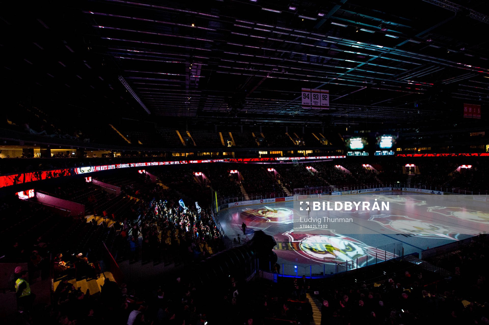 Översiktsbild över Malmö Arena