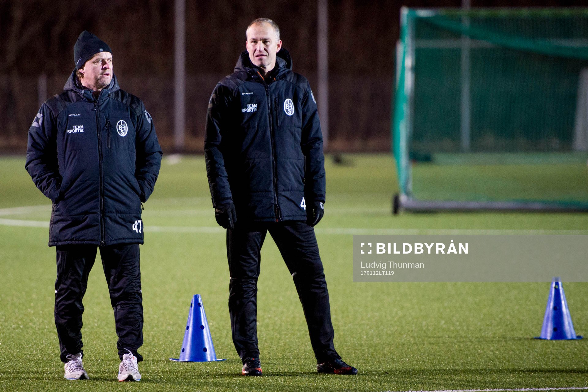 Tränare Jonas Thern och Håkan Svensson