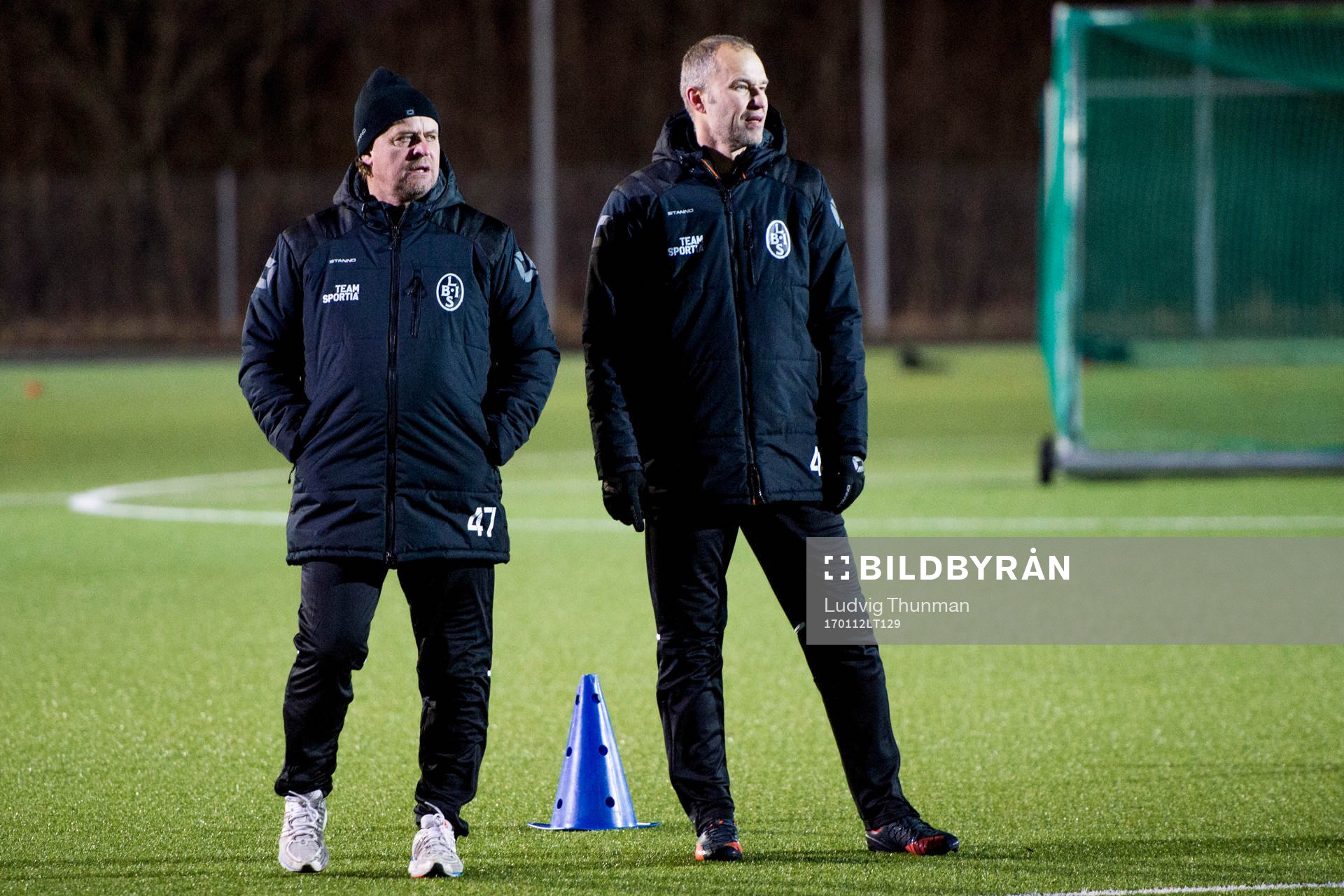 Tränare Jonas Thern och Håkan Svensson