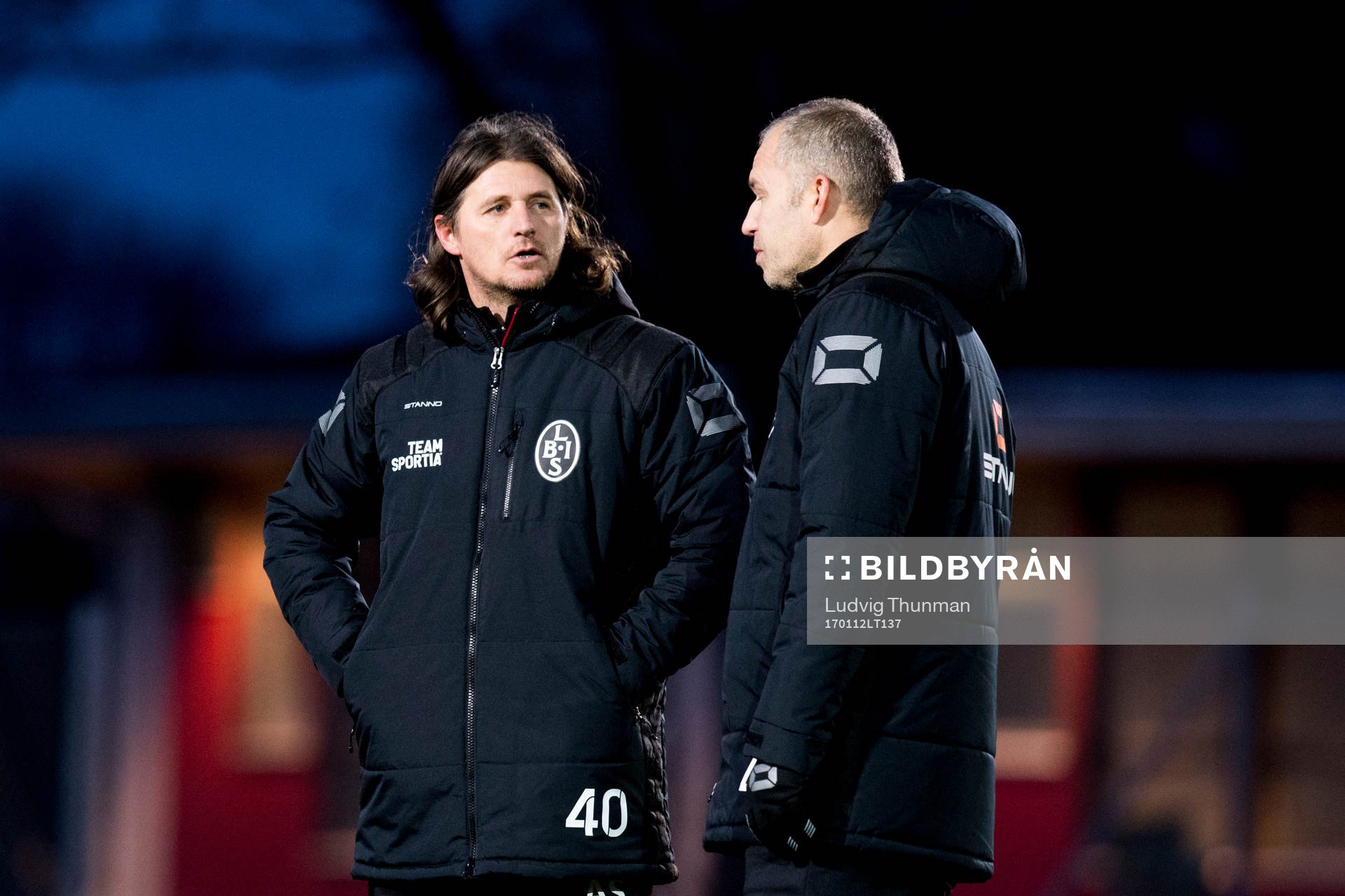 Tränare Agim Sopi och Håkan Svensson