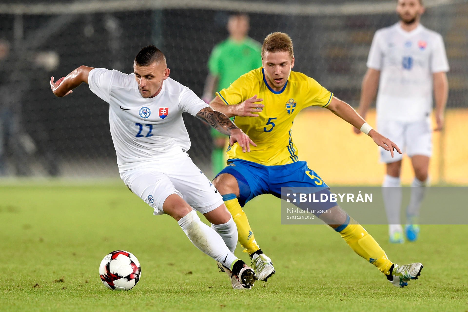Slovakiens Matus Conka och Sveriges Anton Tinnerholm