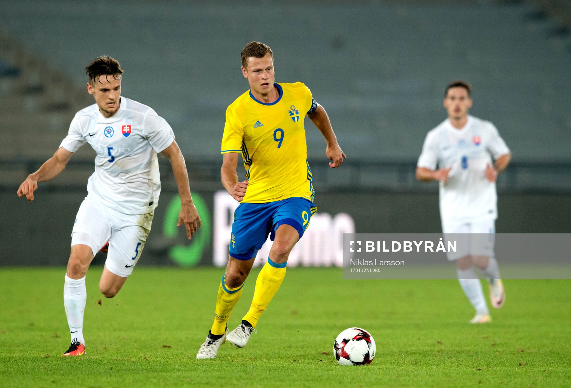 Sveriges Viktor Claesson och Slovakiens Tomas Huk