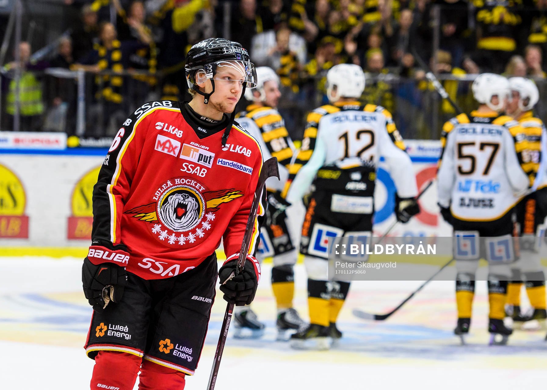 Luleås Einar Emanuelsson deppar